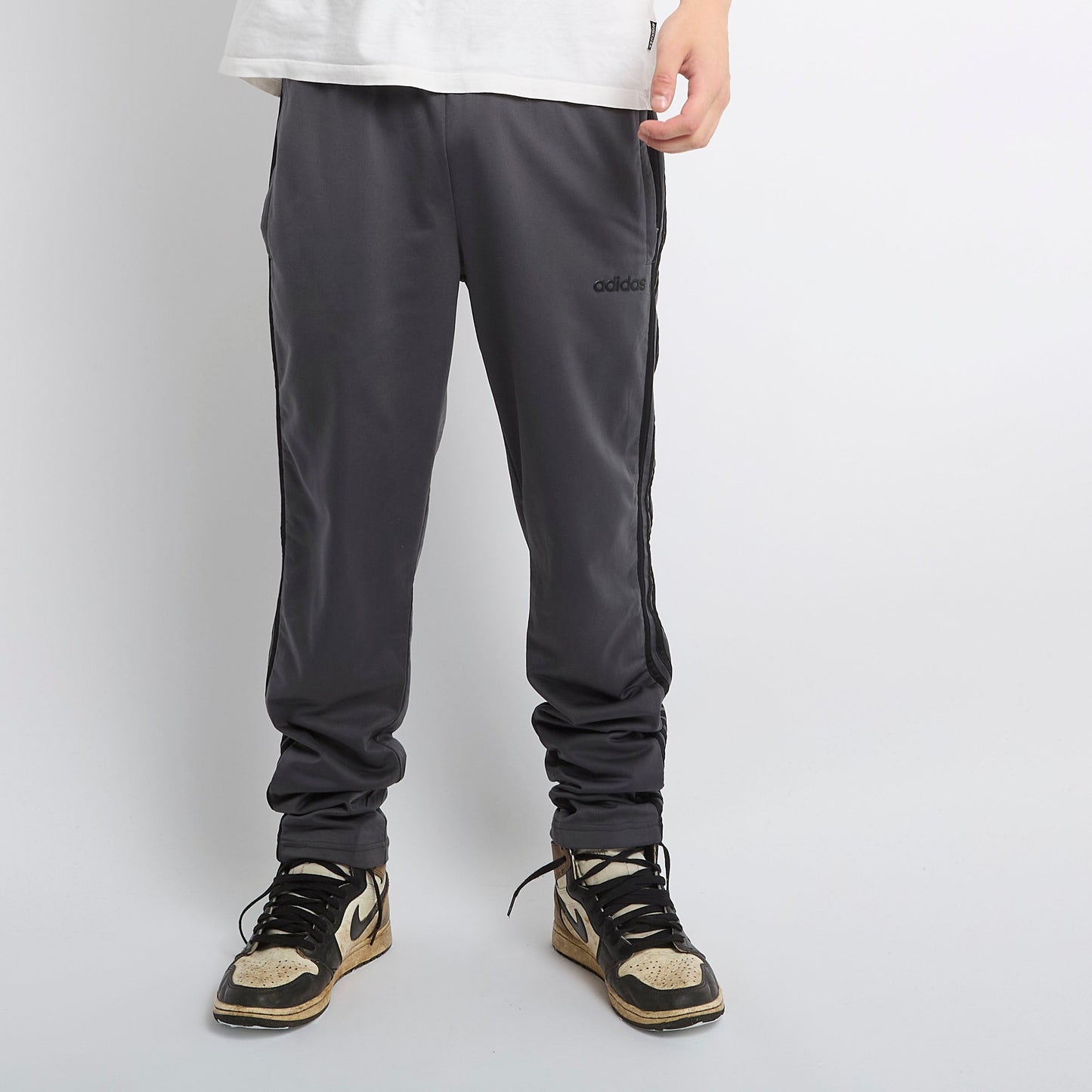 Adidas Striped Joggers - M