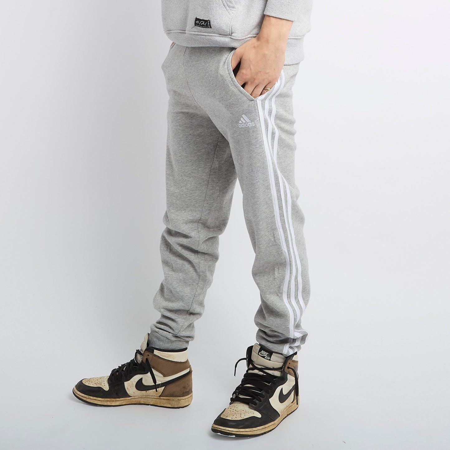 Adidas Striped Joggers - S