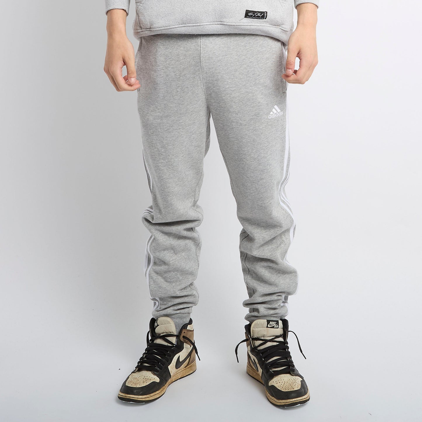 Adidas Striped Joggers - S