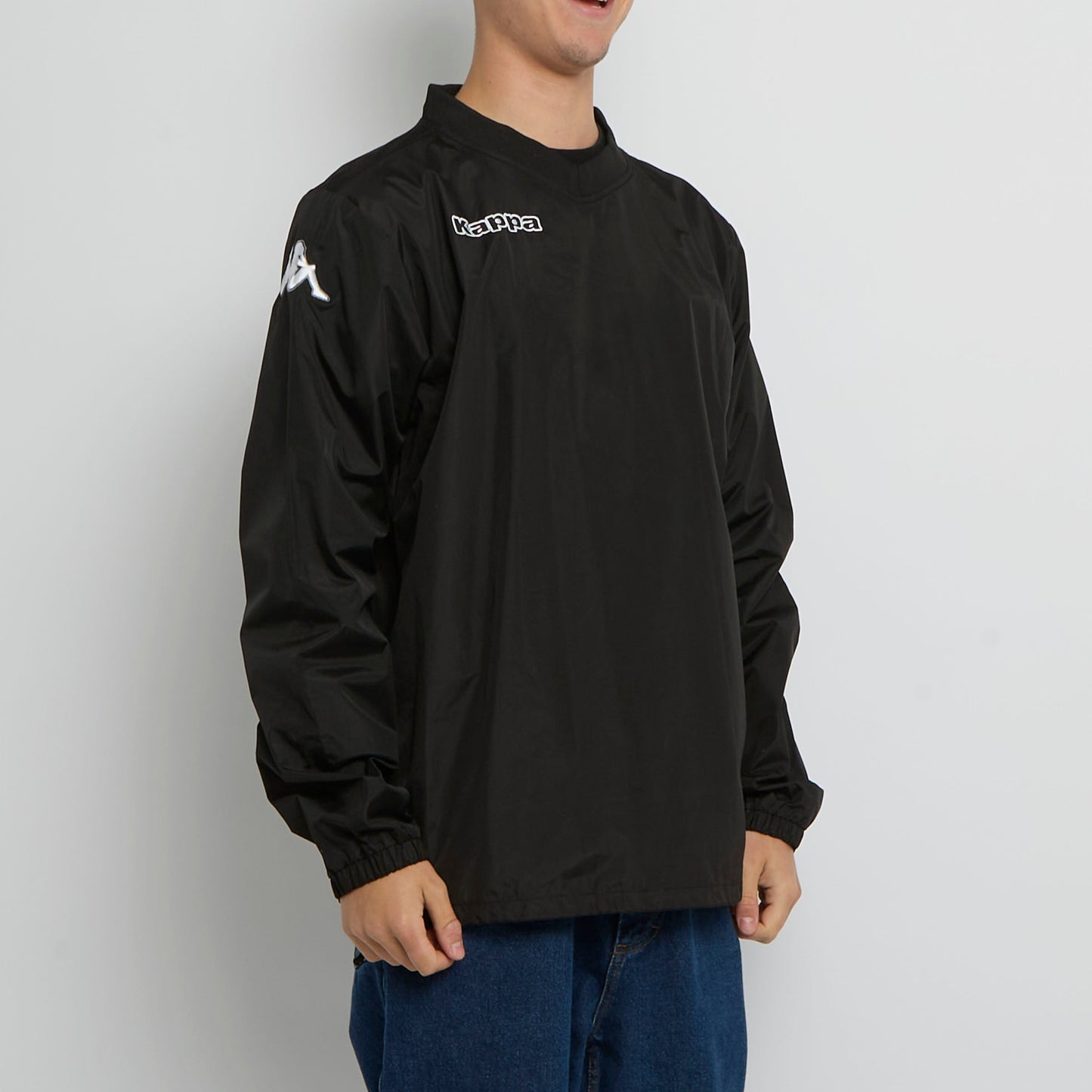 Kappa V-Neck Track Jacket - L