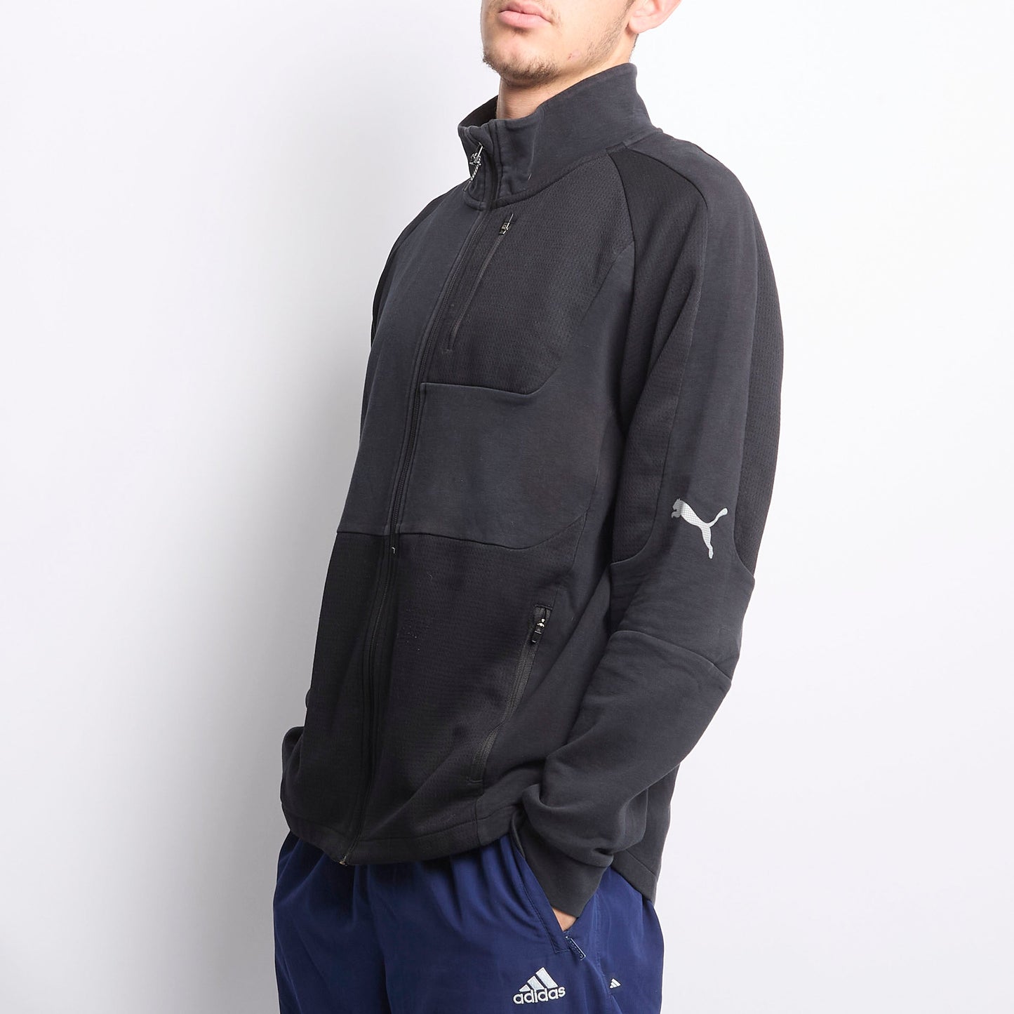 Puma Logo Track Jacket - L