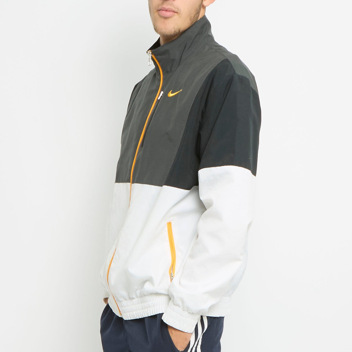 Nike Logo Track Jacket - L