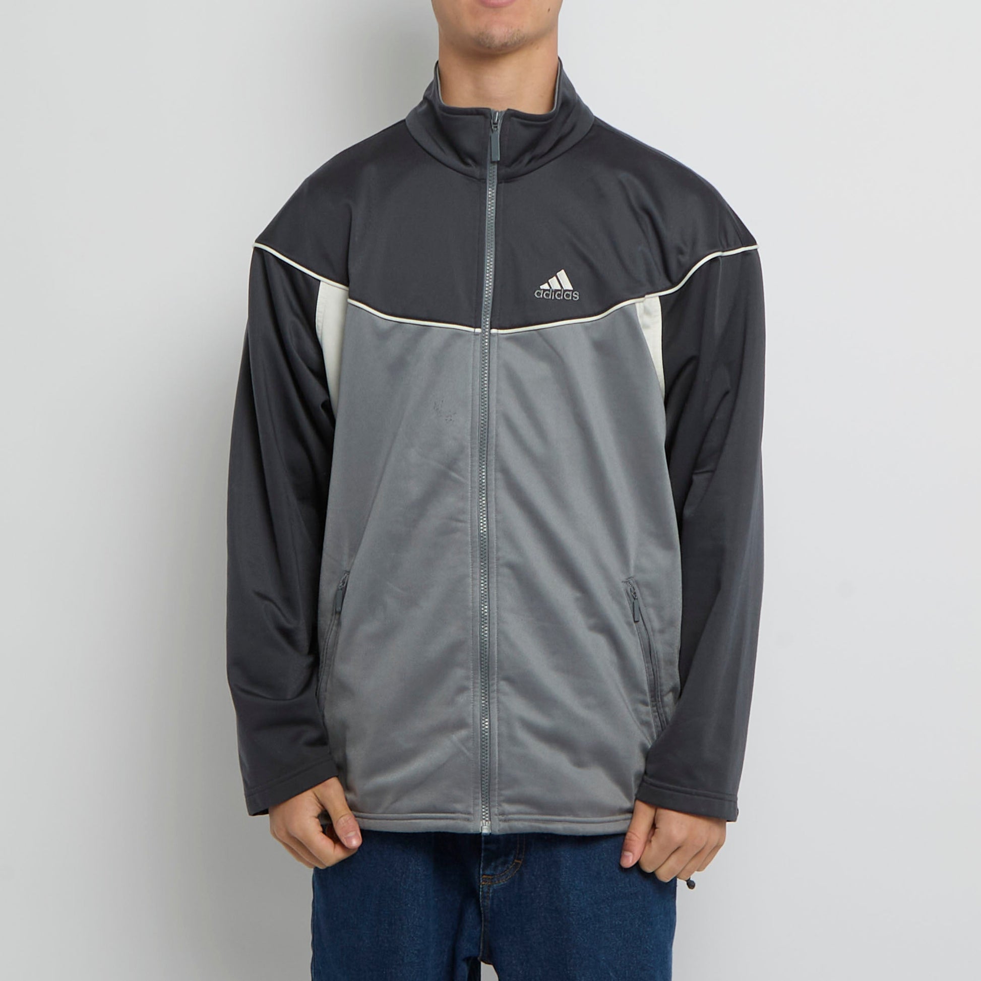 Adidas Full Zip Track Jacket - L