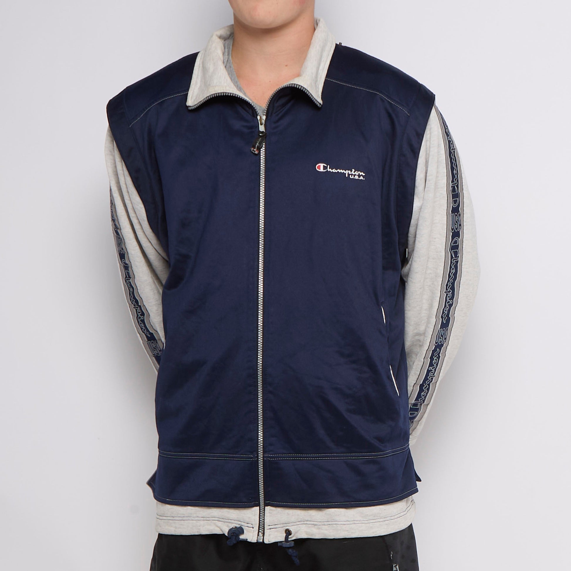 Champion Full Zip Track Jacket - L