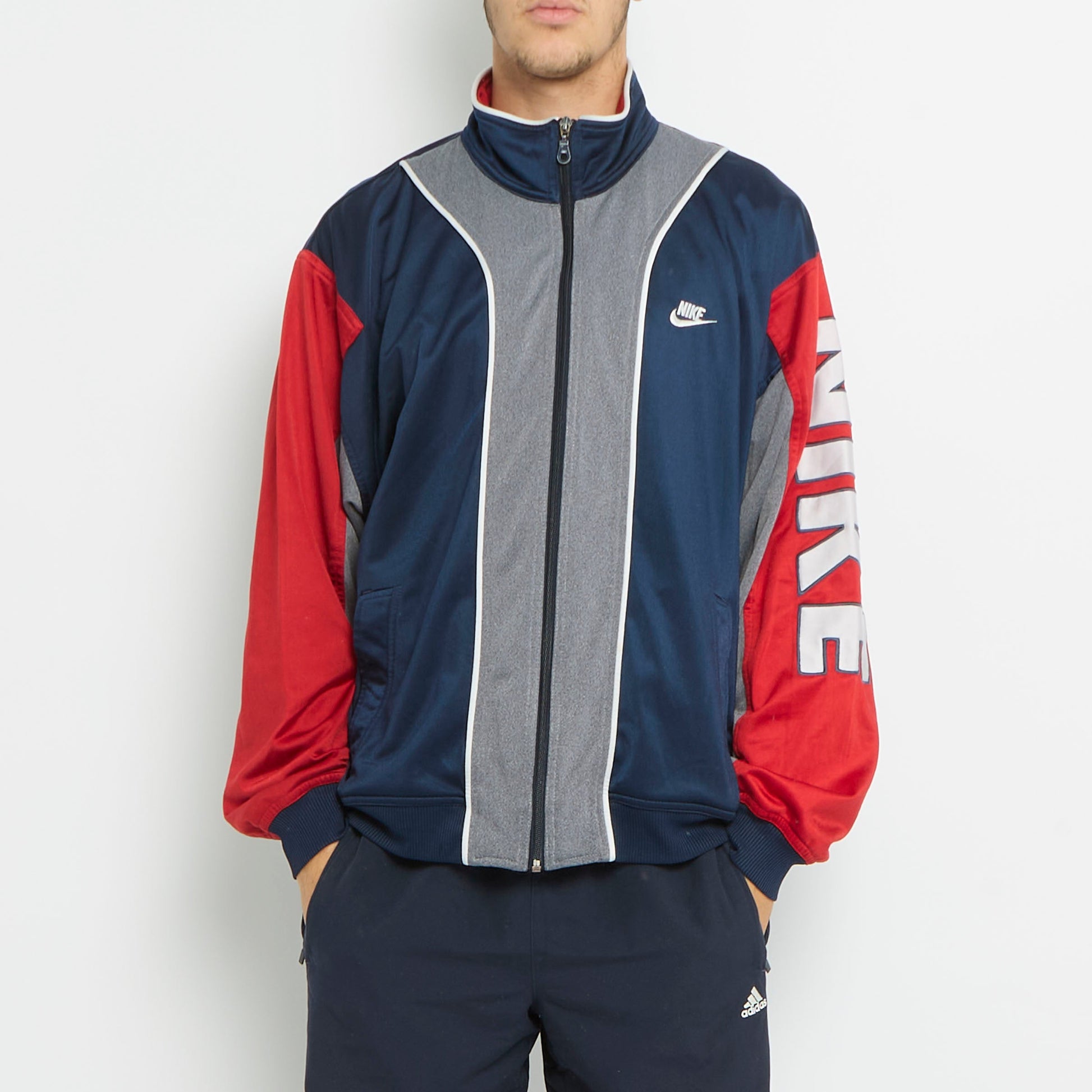 Nike Logo Track Jacket - L