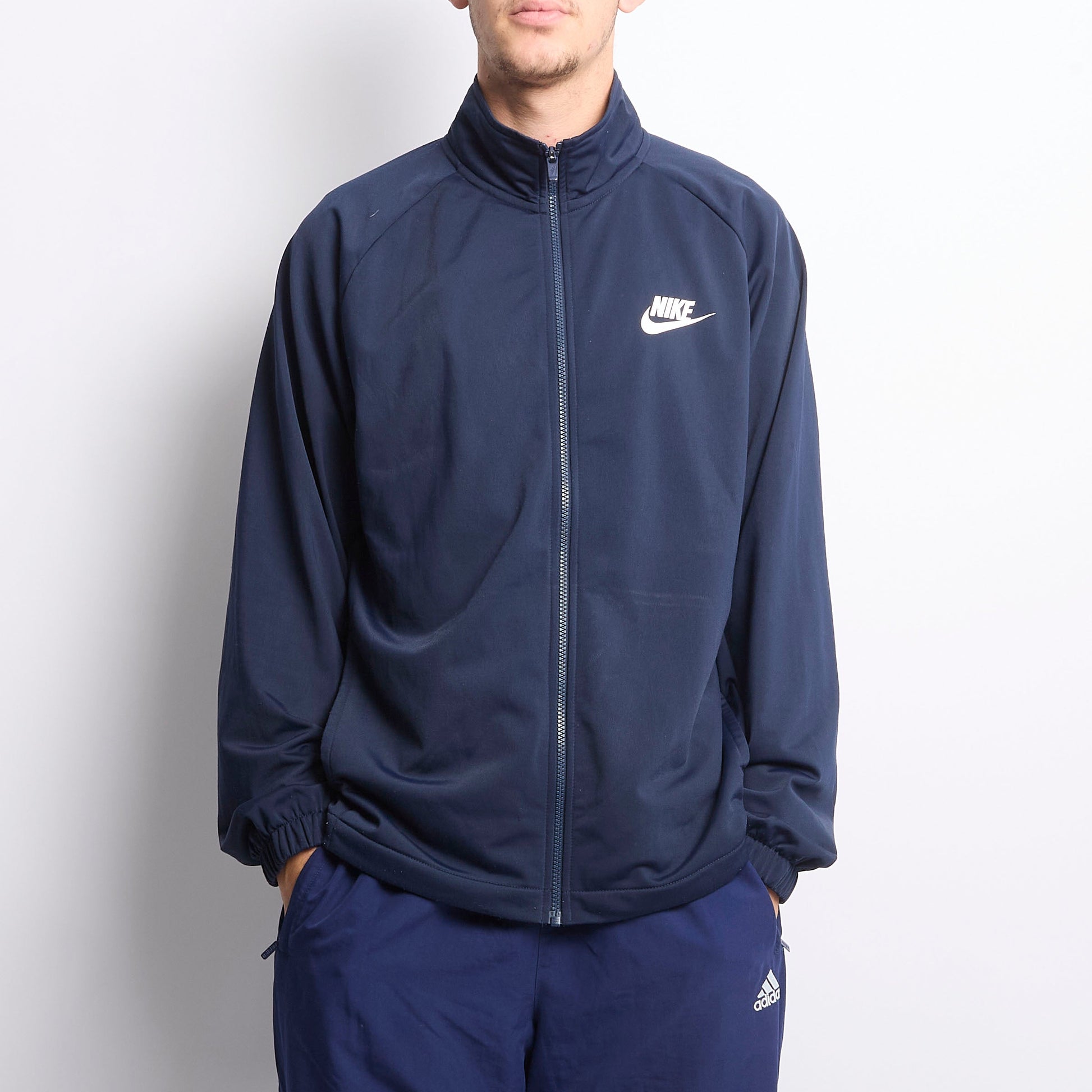 Nike Logo Full Zip Track Jacket - L