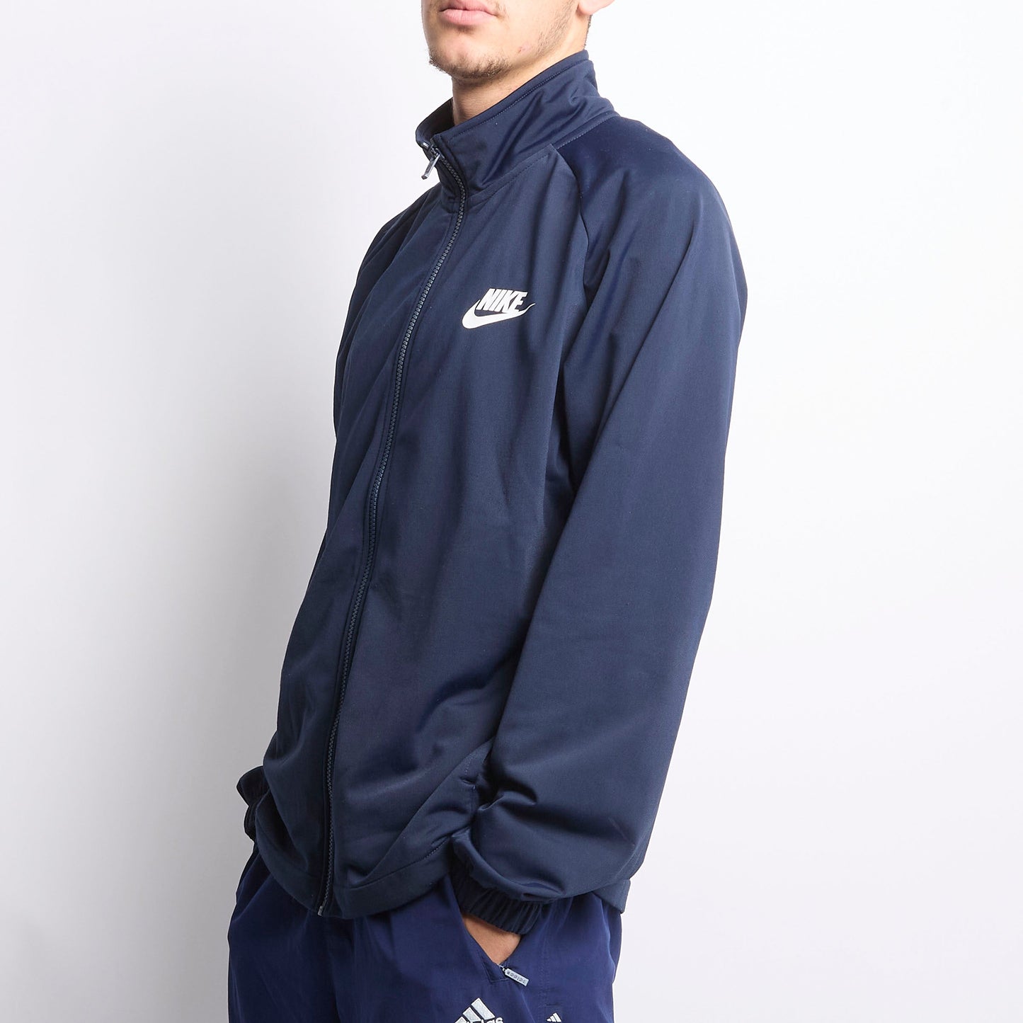 Nike Logo Full Zip Track Jacket - L