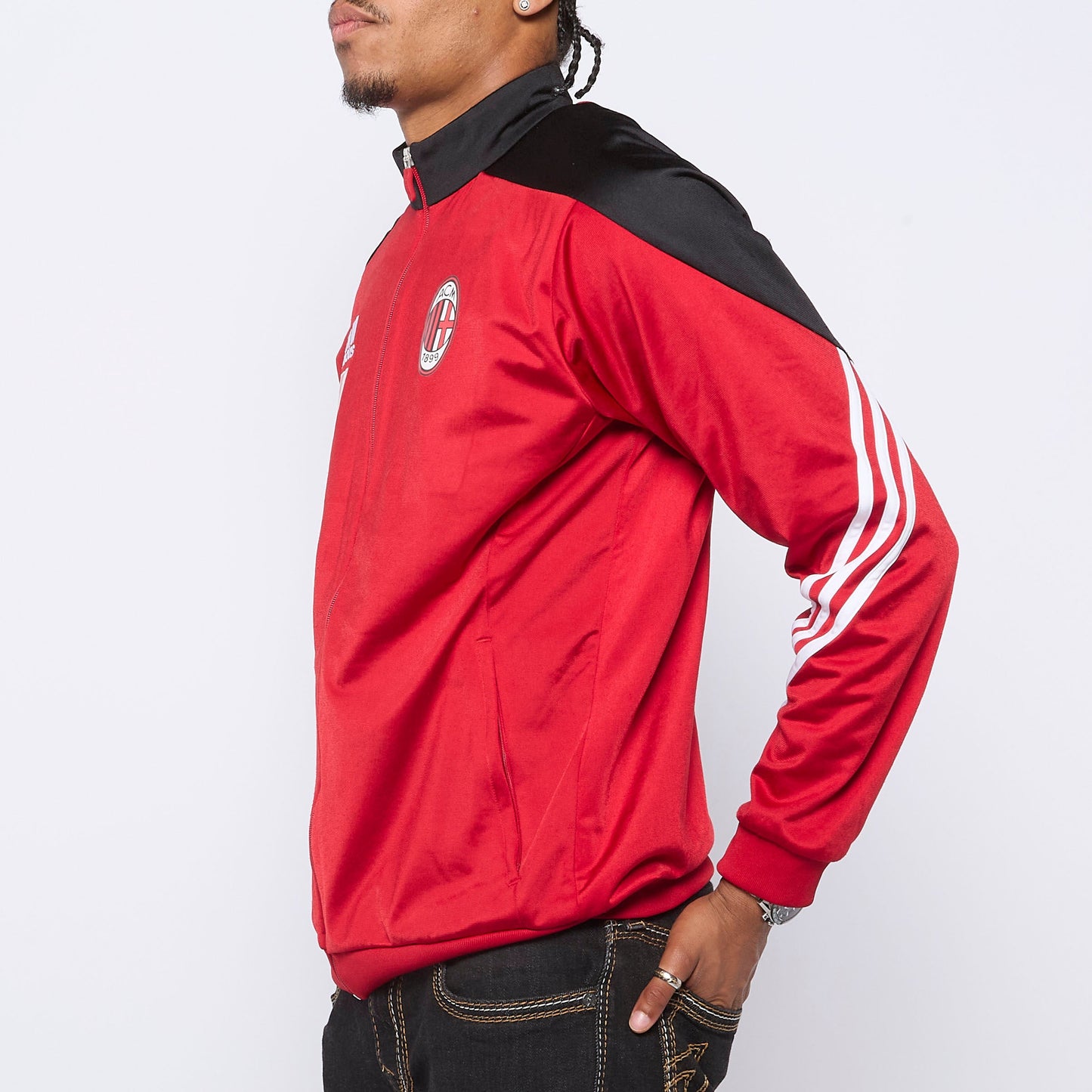 Adidas AC Milan Track Jacket - L