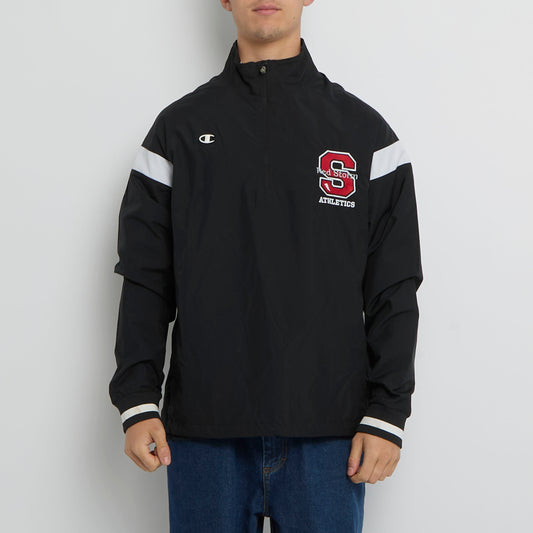 Champion Logo 1/4 Zip Track Jacket - M