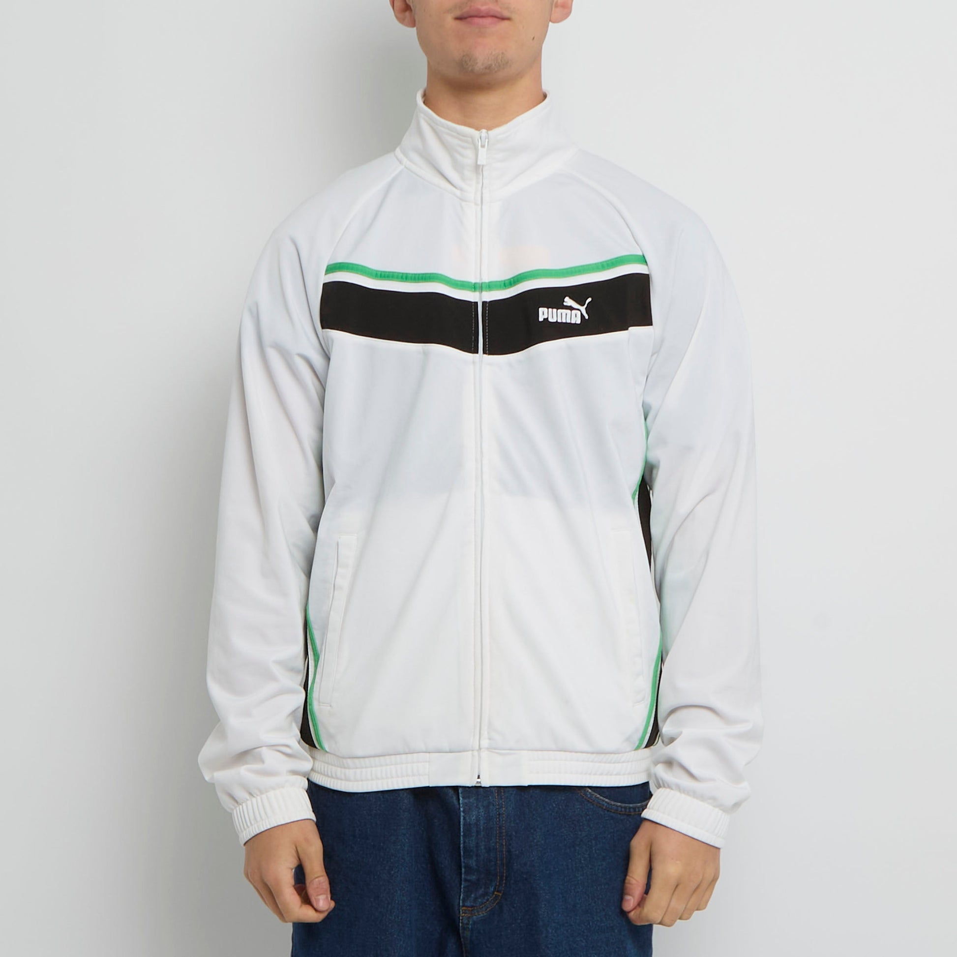 Puma Logo Track Jacket - M