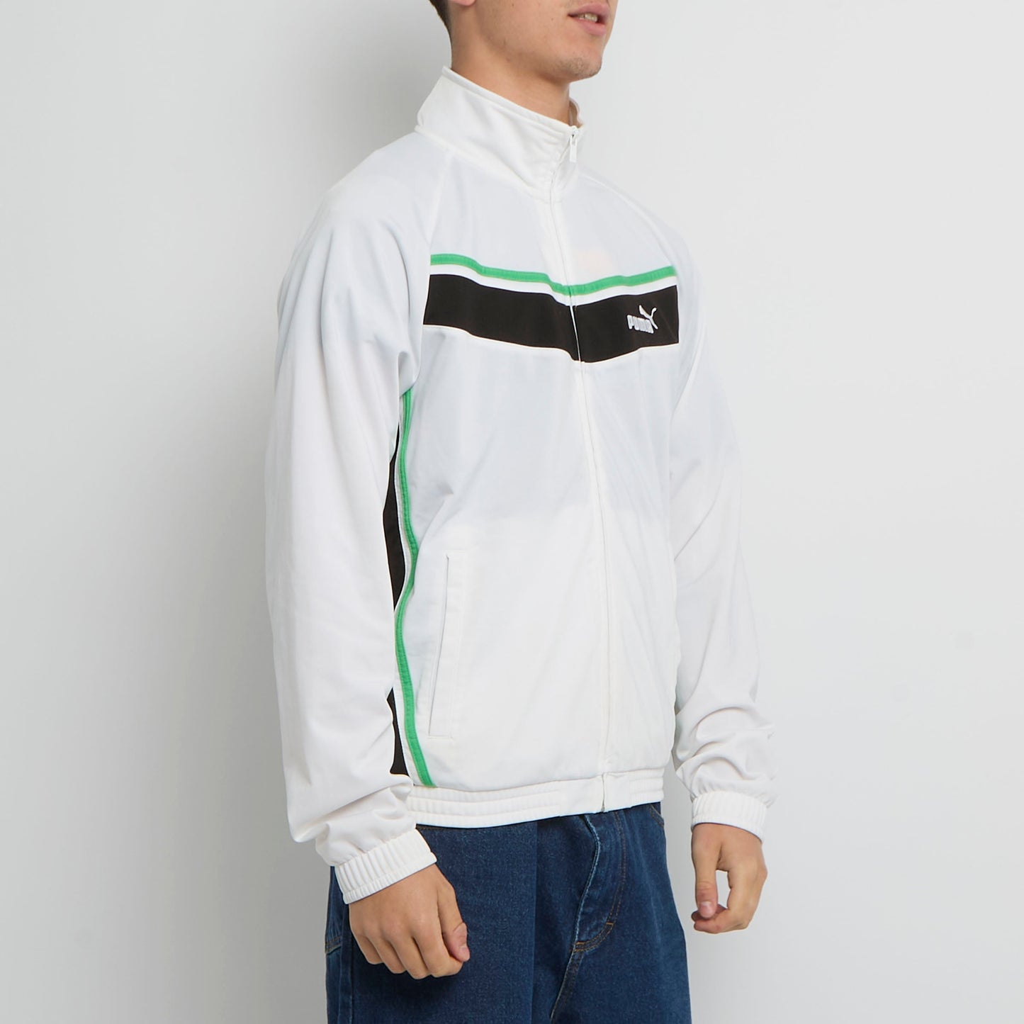 Puma Logo Track Jacket - M