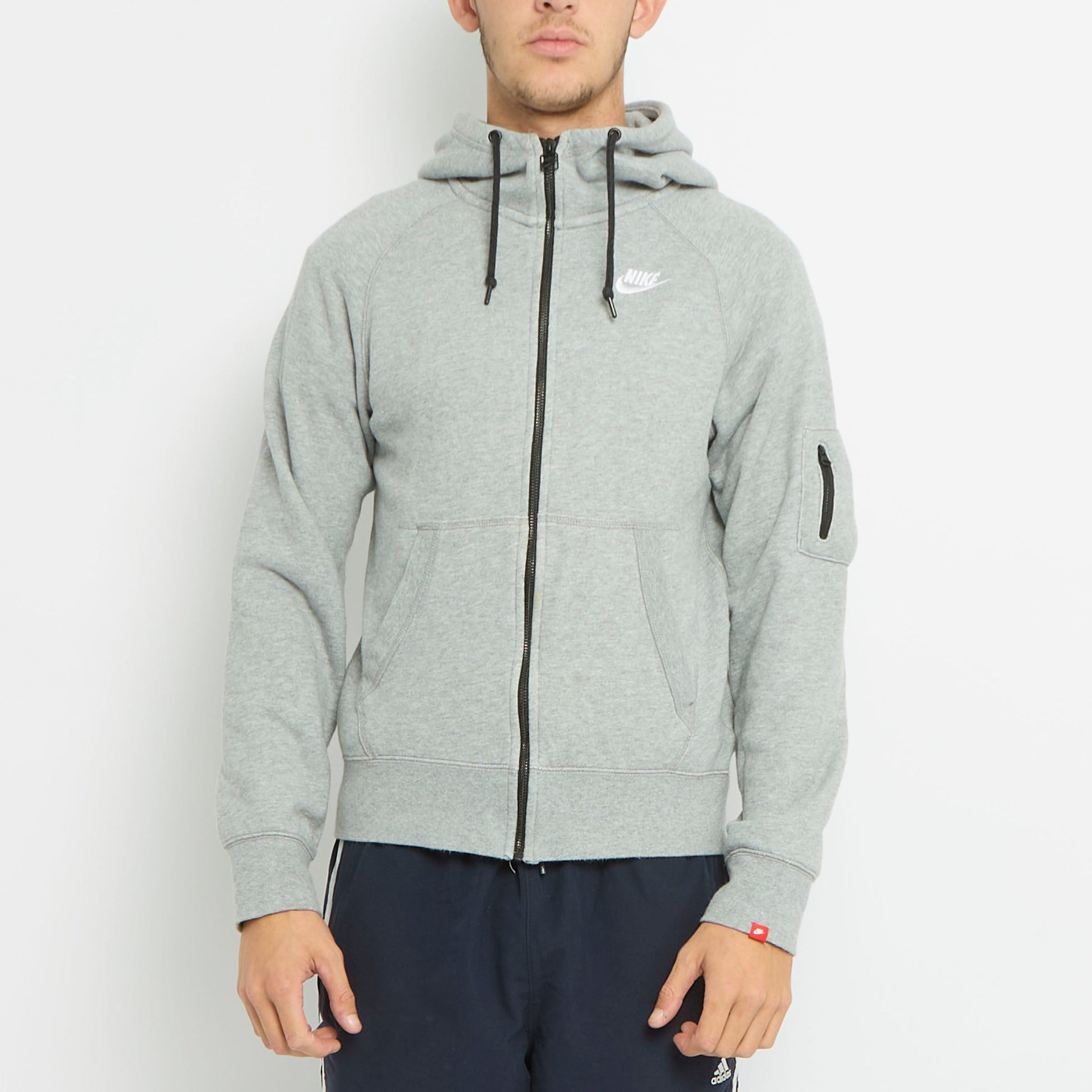 Nike Logo Hooded Jacket - S