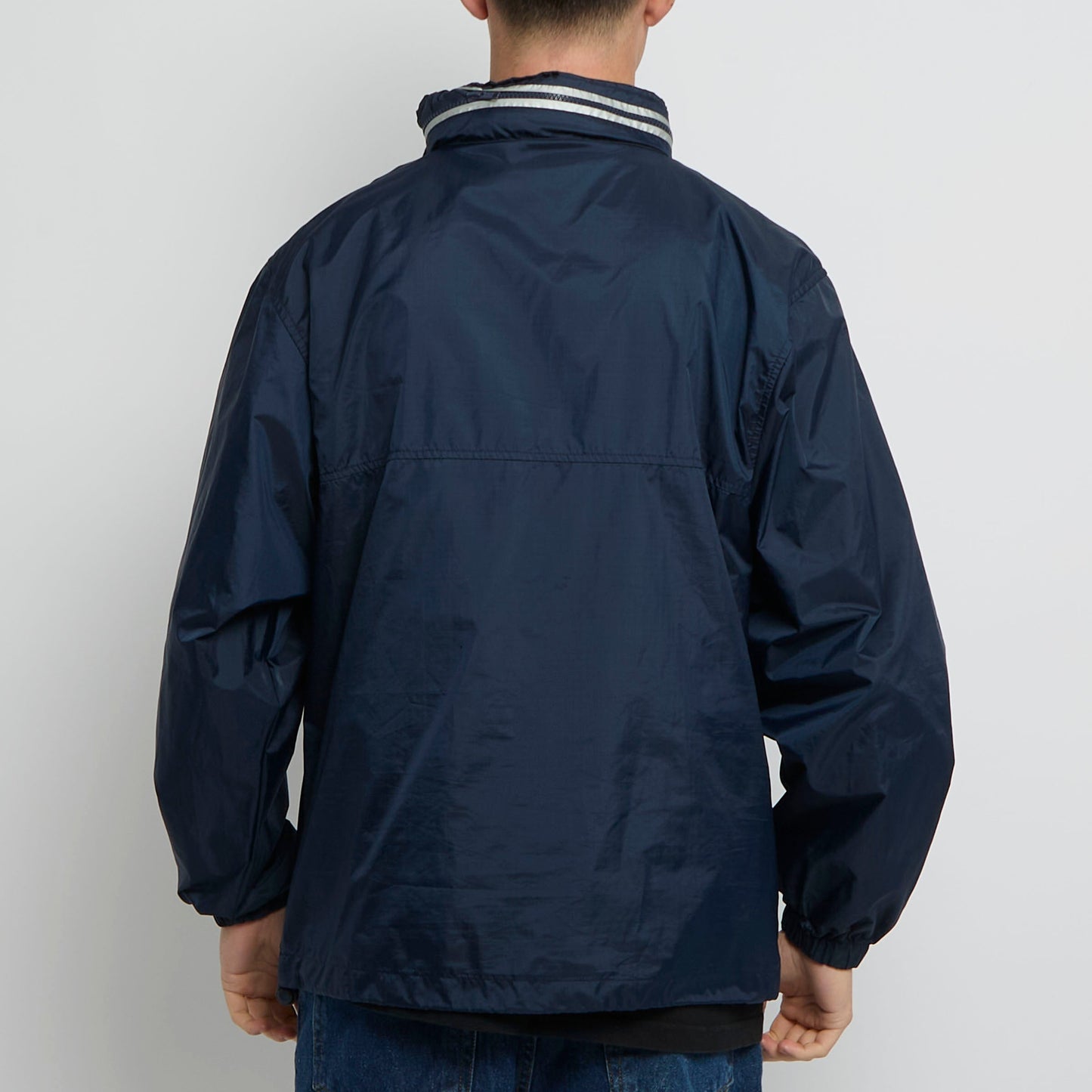 Champion Logo Waterproof Full Zip Track Jacket - S