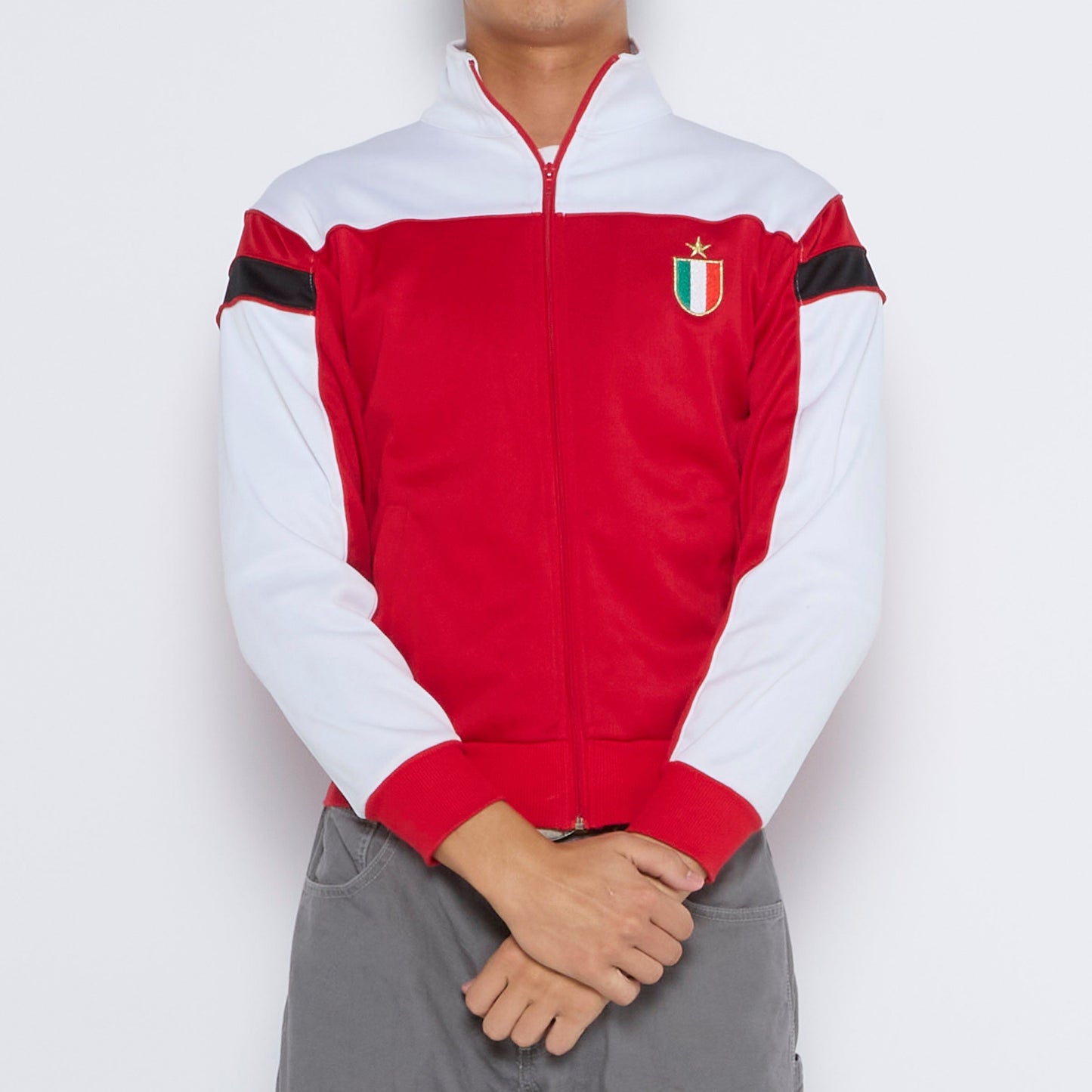 AC Milan Full Zip Track Jacket - S