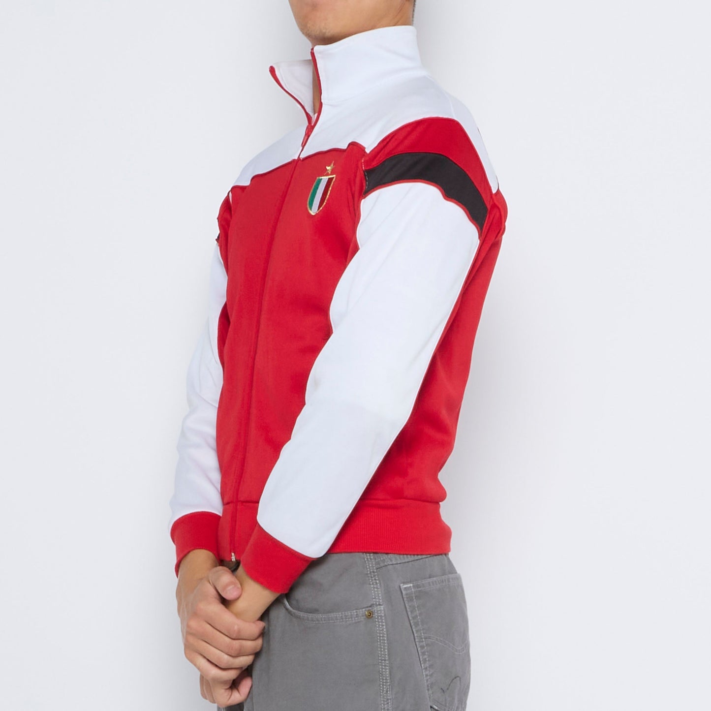 AC Milan Full Zip Track Jacket - S