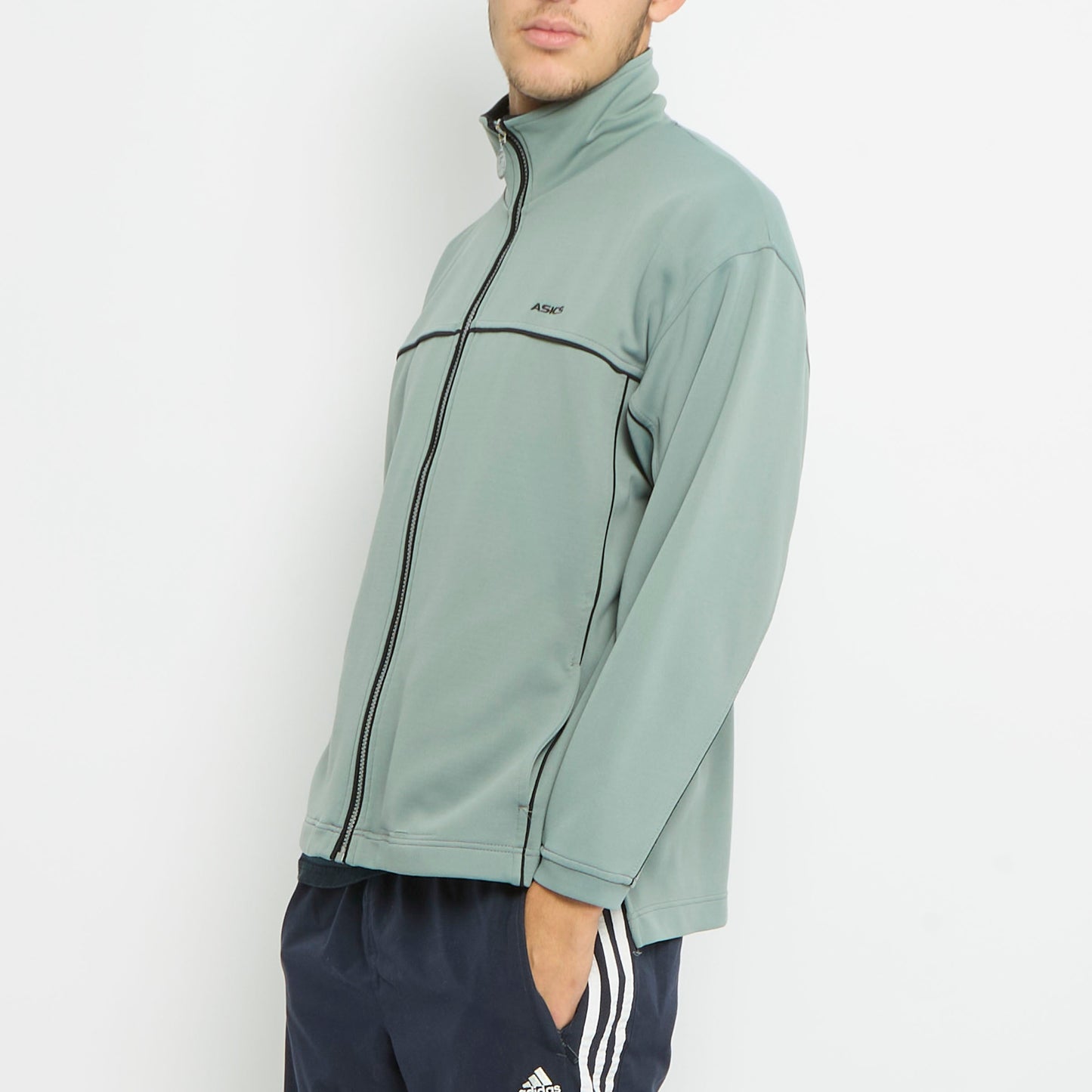 Asics Spellout Track Jacket - XL