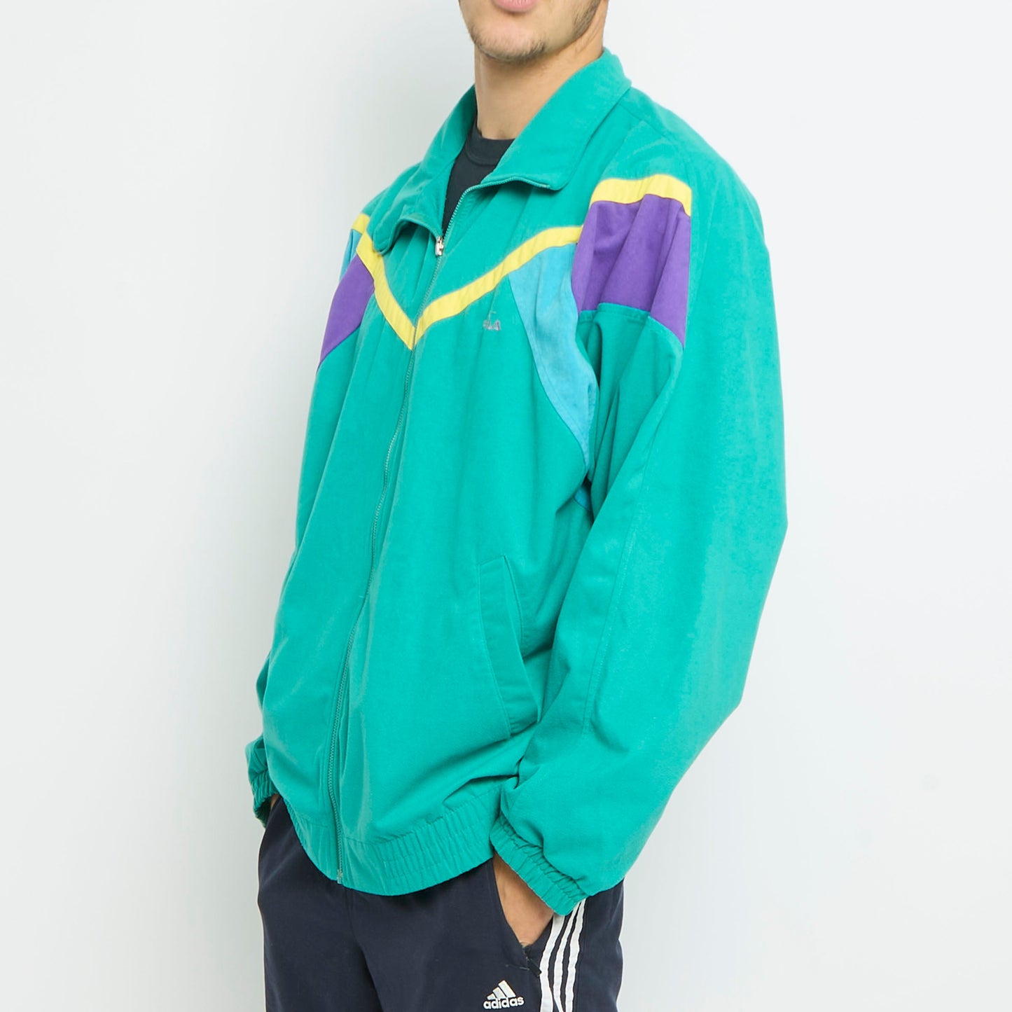 Fila Spellout Track Jacket - XXL