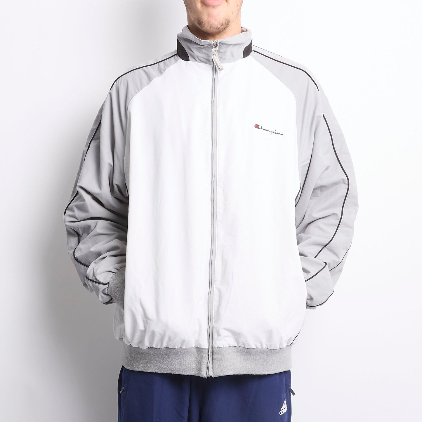 Champion Logo Track Jacket - XXL