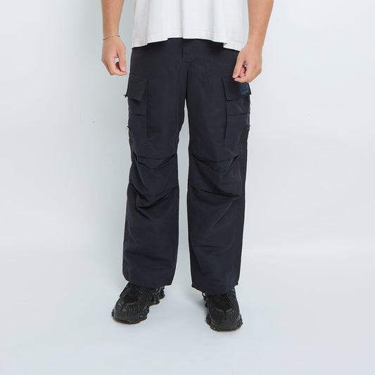 Mens Cyberdog Straight Leg Cargo Trousers - W33" L30"