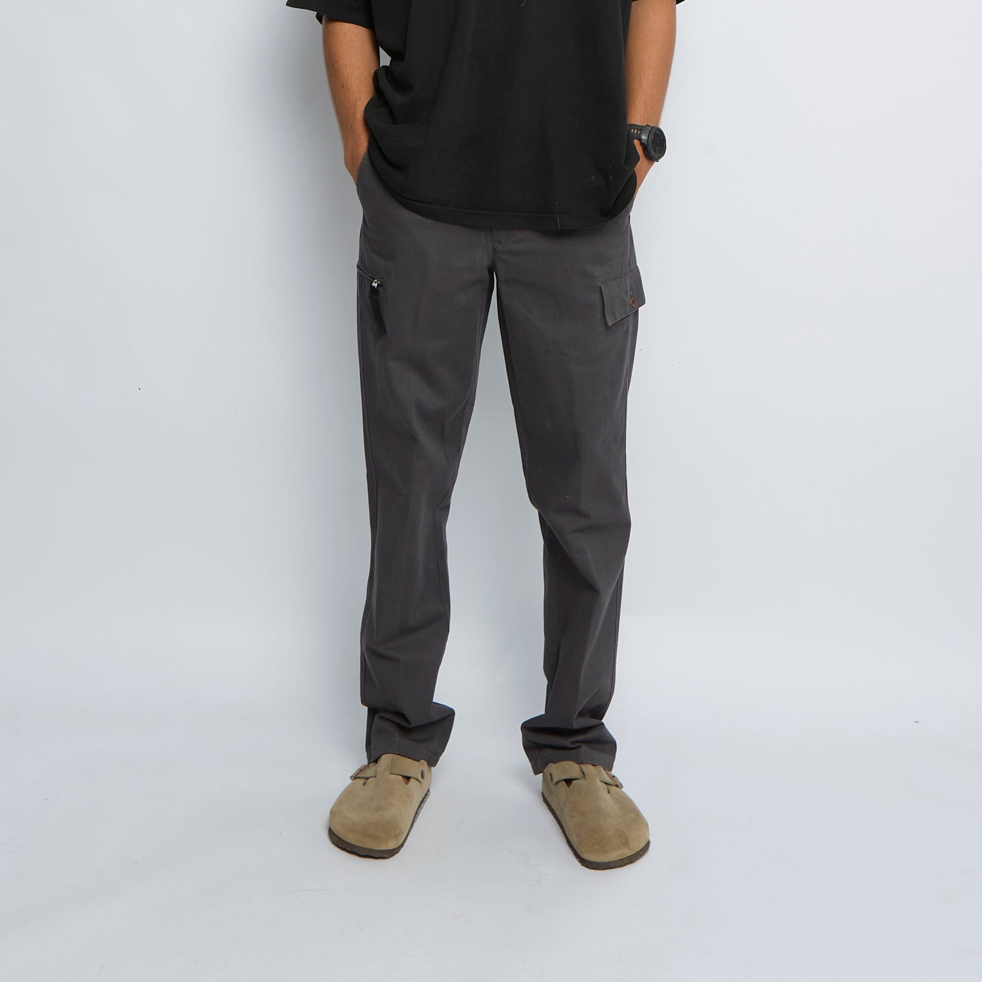 Napapijri Cargo Straight Leg Trousers - W32" L32"