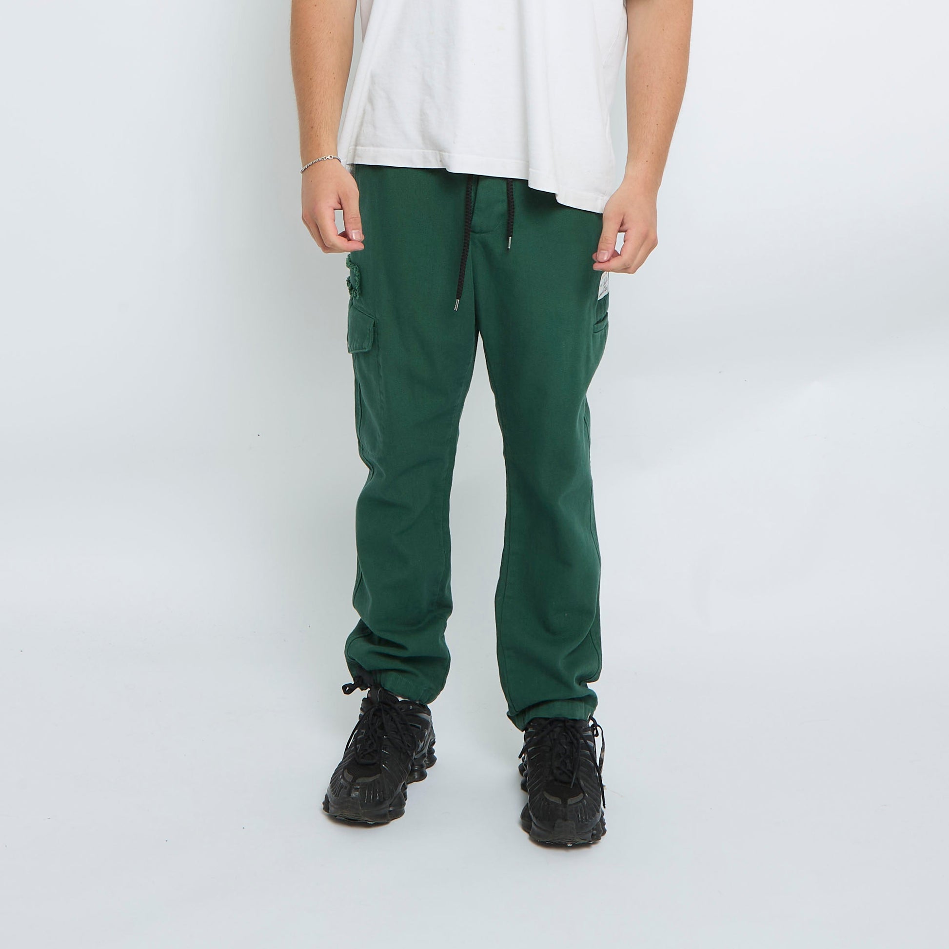 Mens The Editor Straight Leg Cargo Trousers - W32" L26"