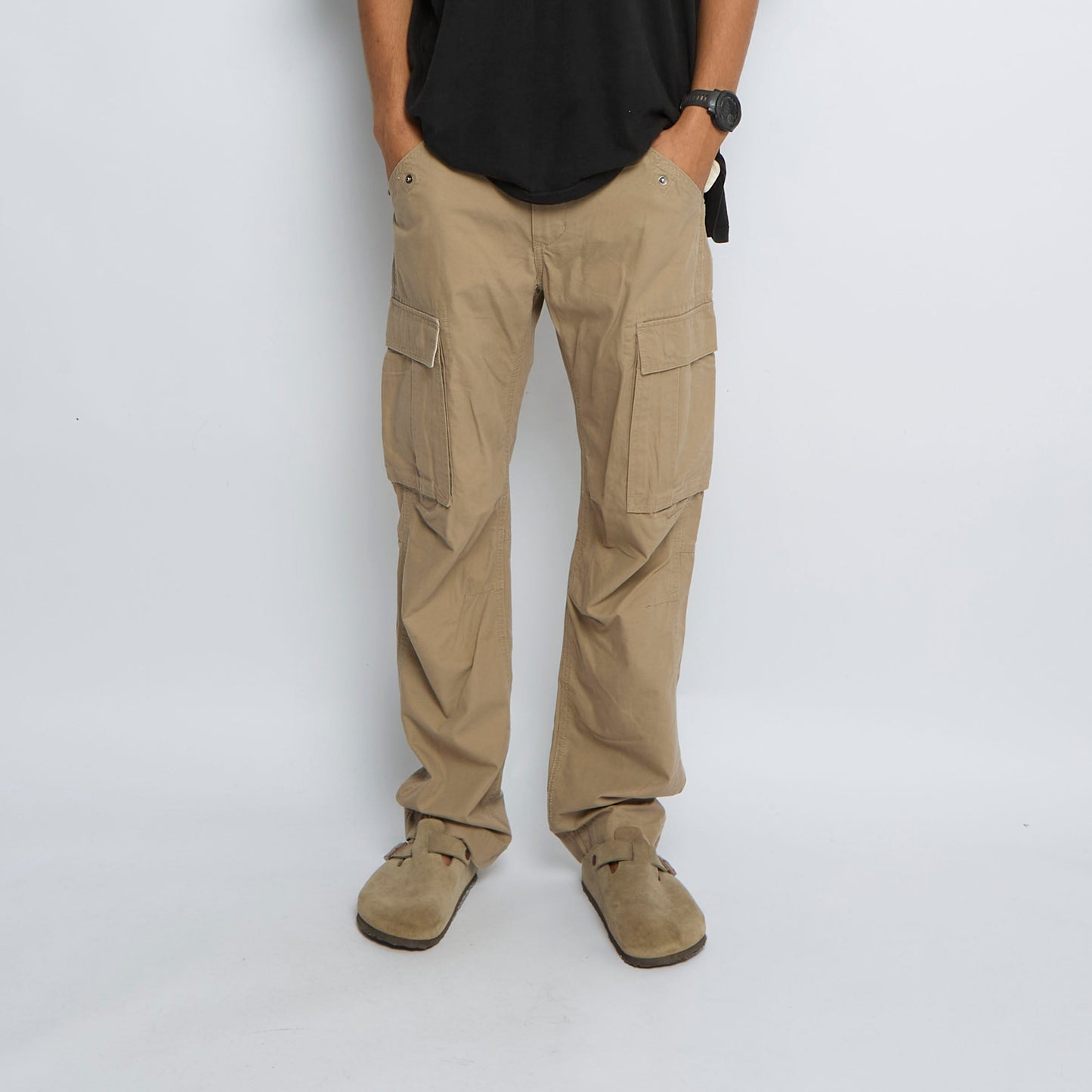 Straight Leg Cargo Trousers - W34" L31"