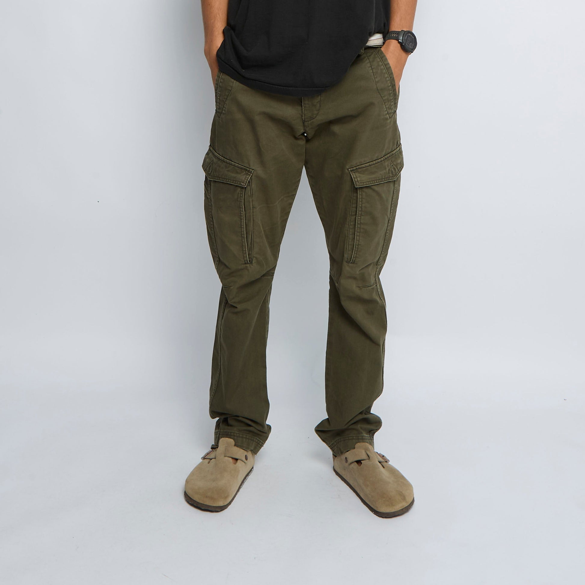 Dockers Straight Leg Cargo Trousers - W36" L32"