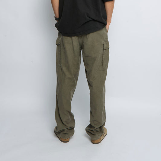 Wide Leg Cargo Trousers - W36" L31"