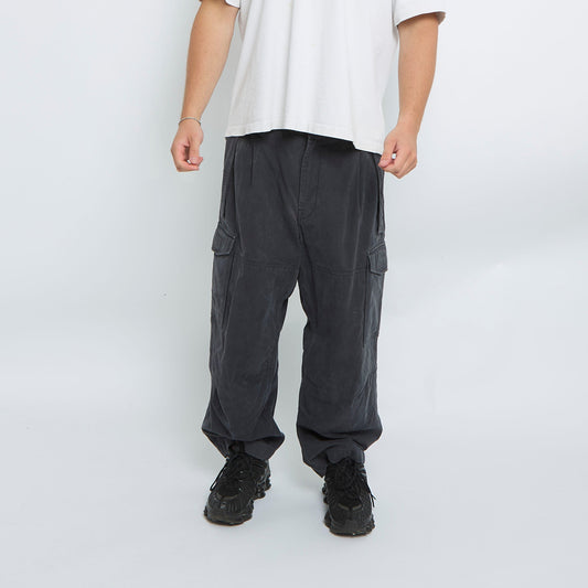 Mens WeAre Wide Leg Cargo Trousers - W36" L26"