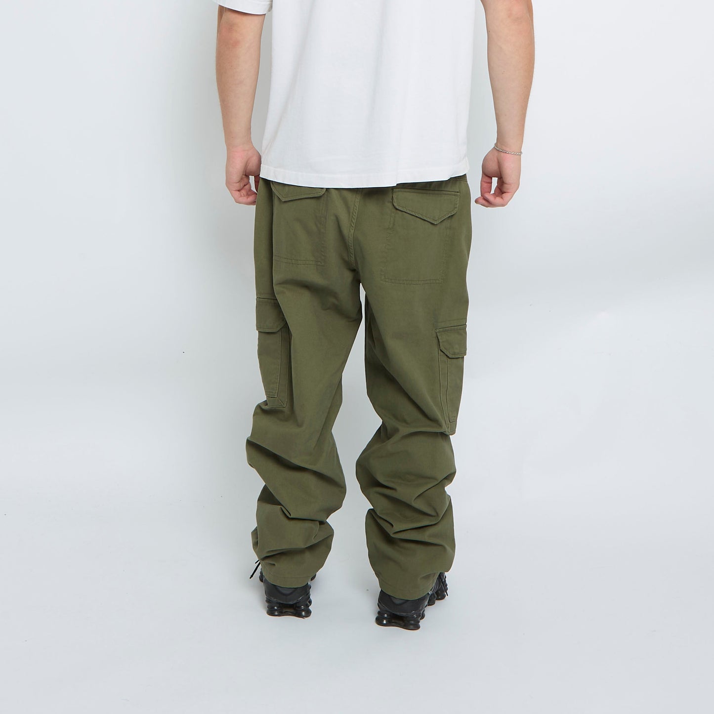 Tom Ramsey Straight Leg Cargo Trousers - W36" L30"