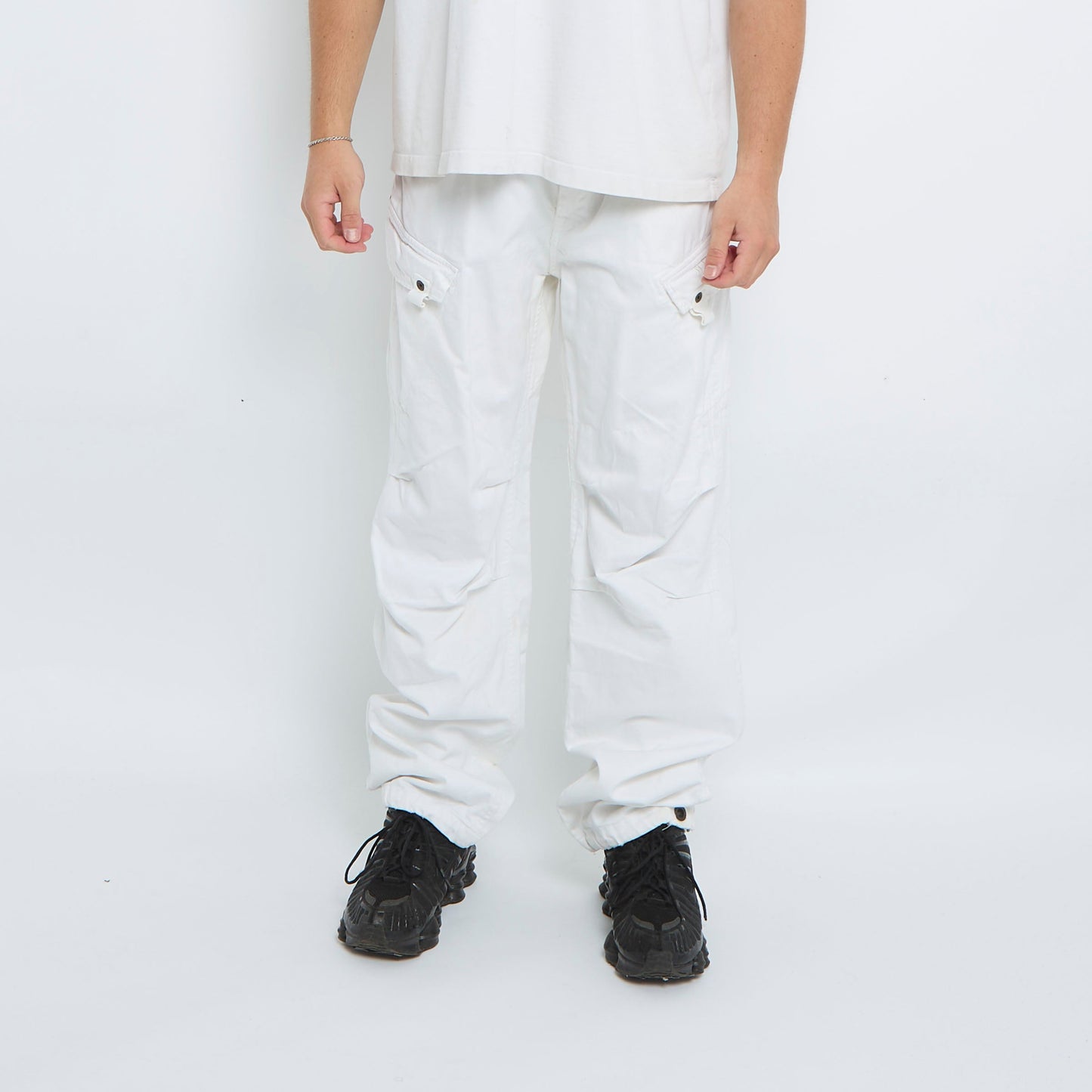 Mens We Are Cargo Straight Leg Trousers - W36" L30"