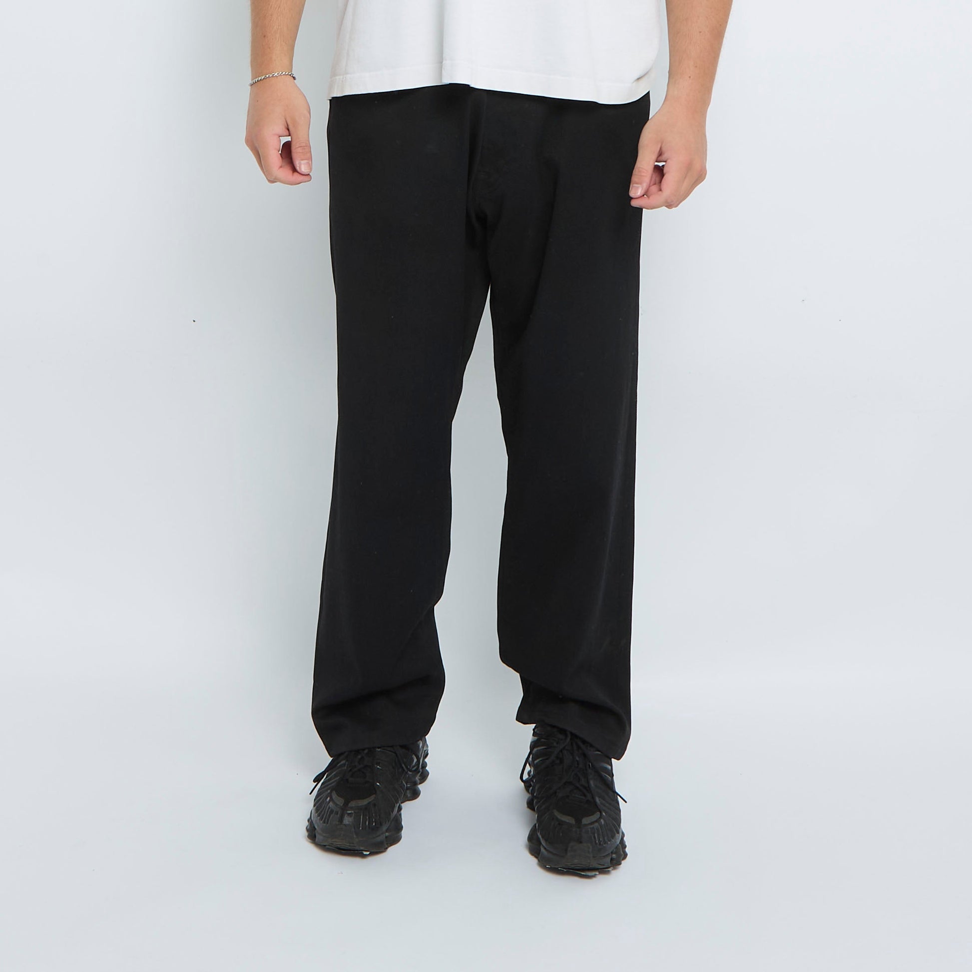 Mens Hugo Boss Wide Leg Trousers - W38" L28"