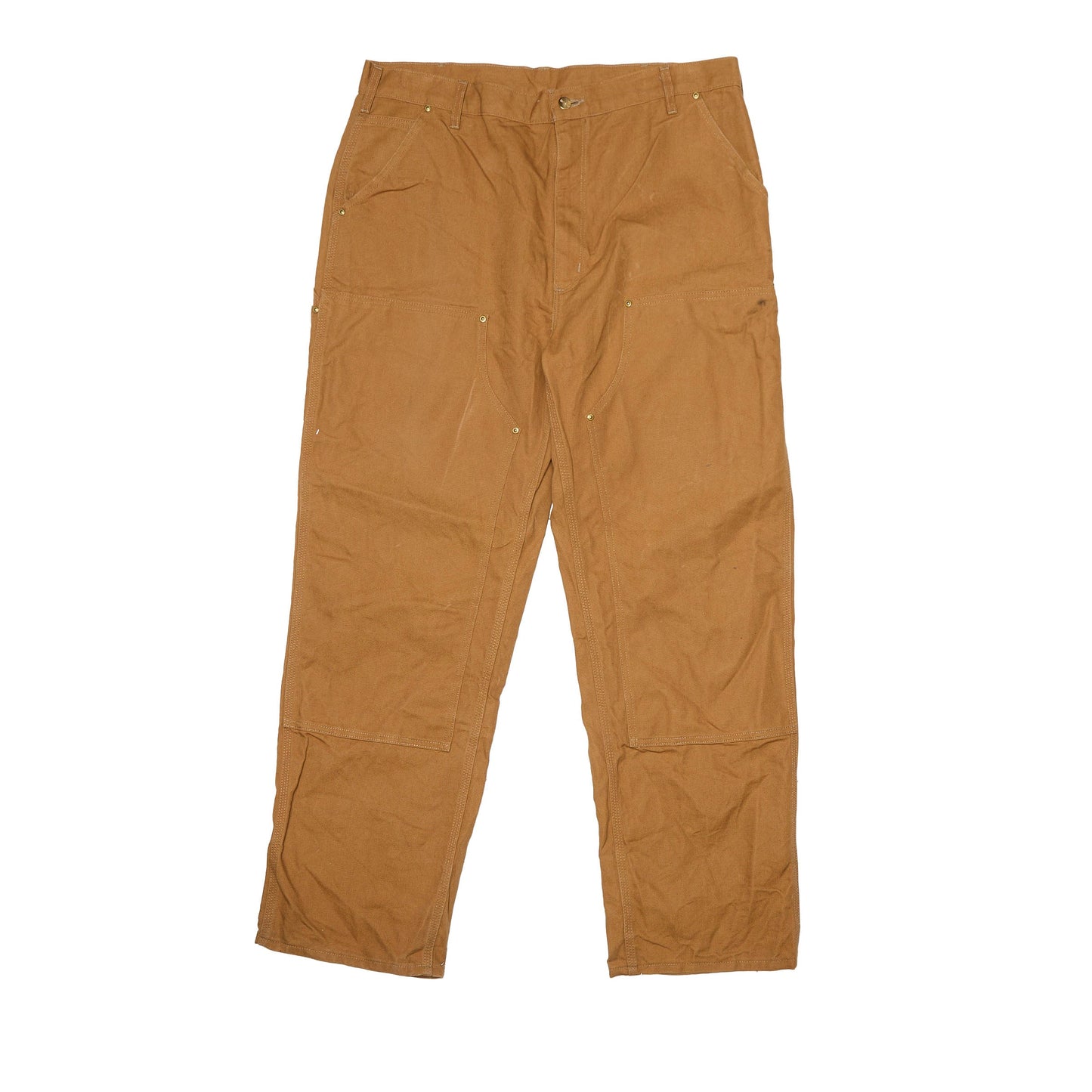 Mens Carhartt Thick Textured Wide Leg Trousers - W40" L32"
