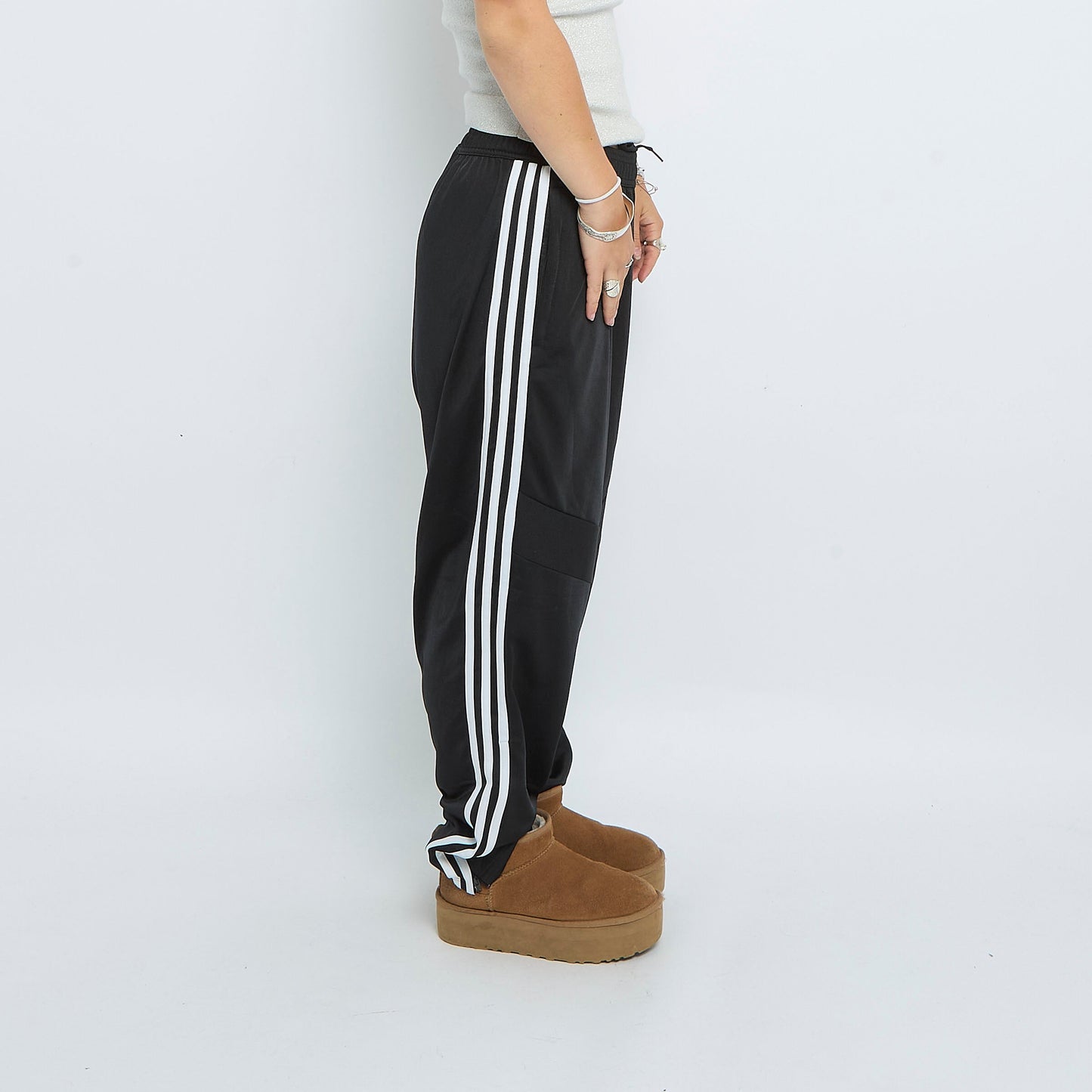 Adidas Striped Track Pants - UK 10