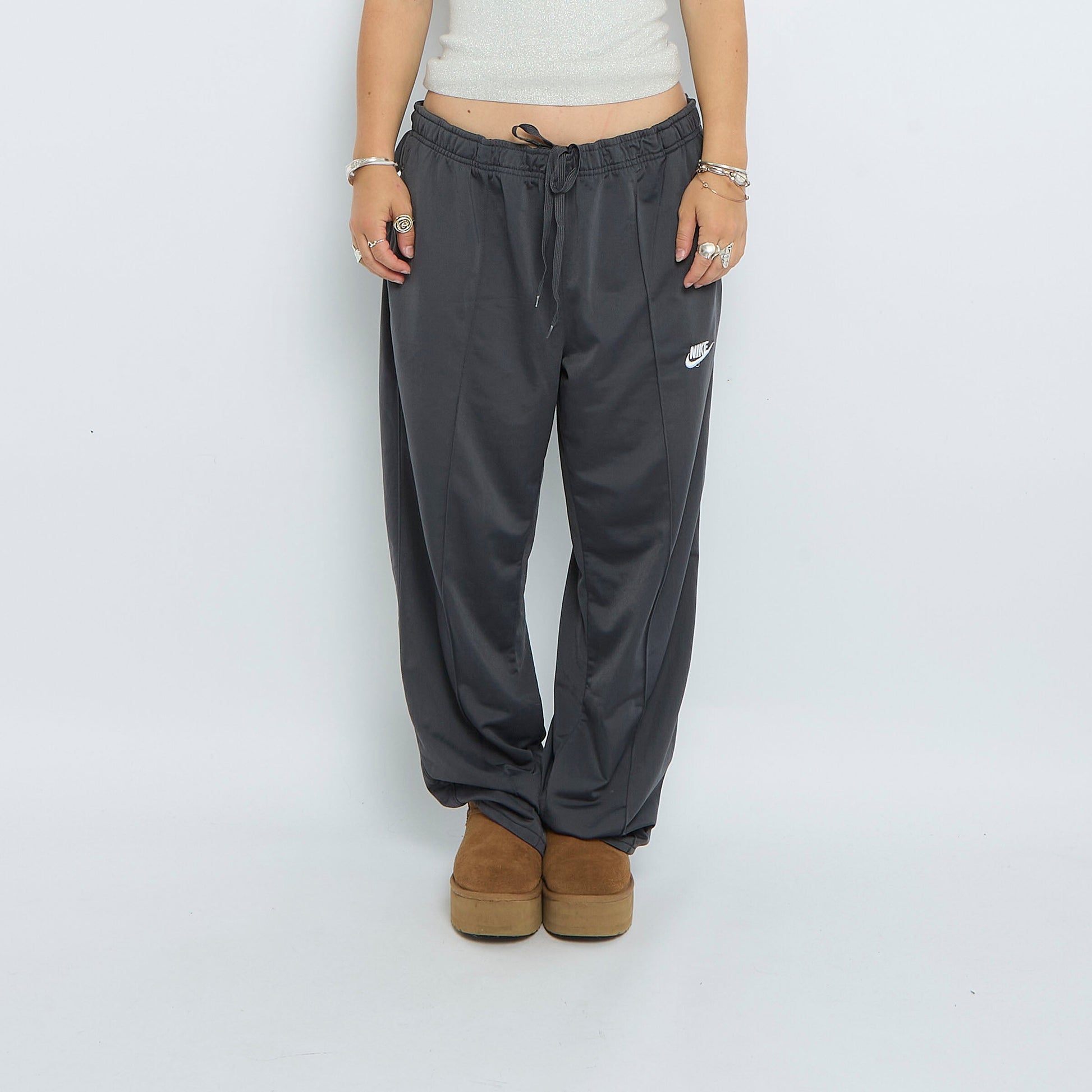 Nike Open Hem Track Pants - UK 14