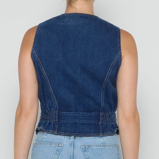 Denim Vest - UK 6