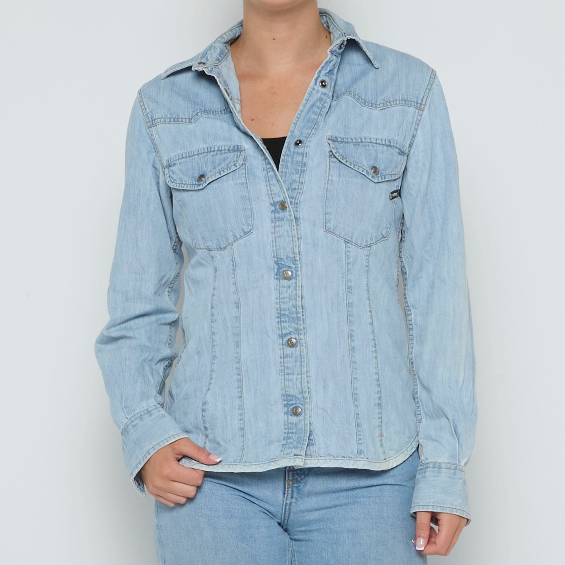 Gas Denim Shirt - UK 10