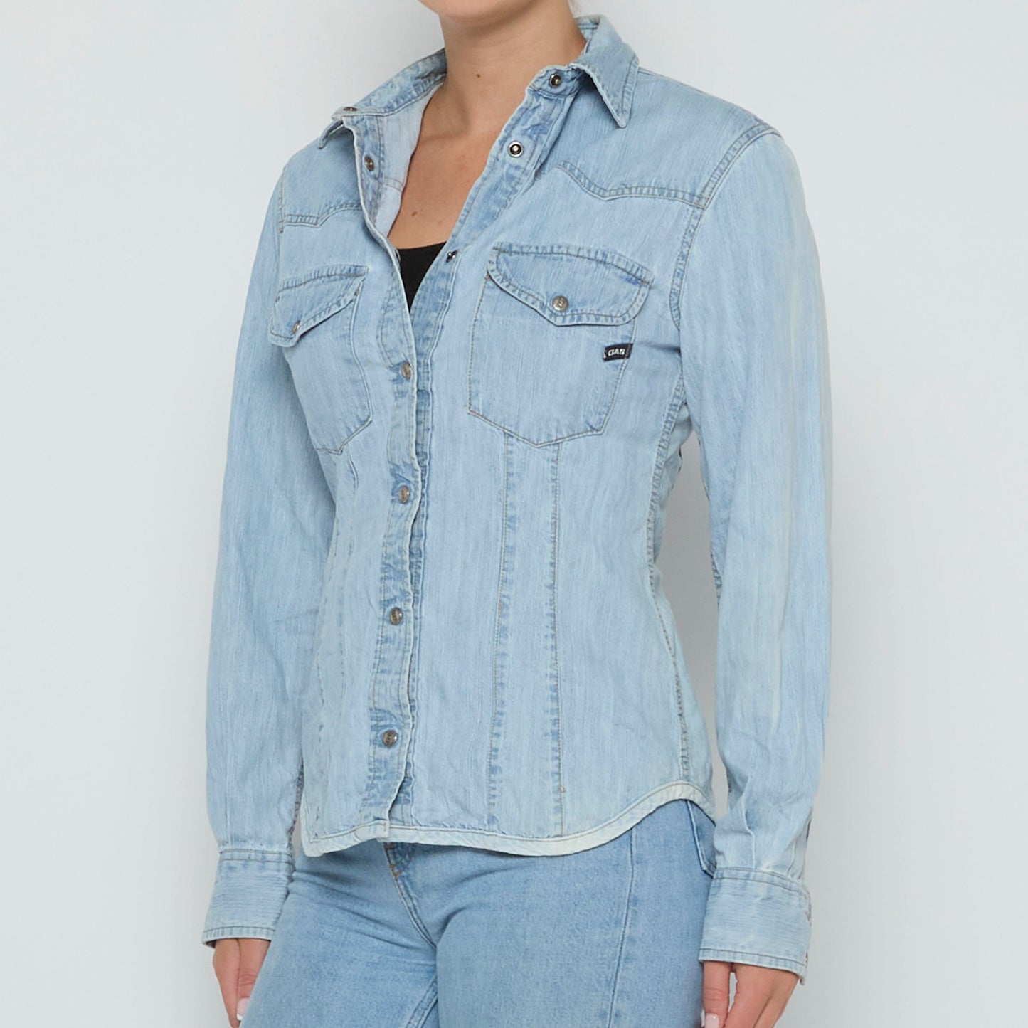 Gas Denim Shirt - UK 10