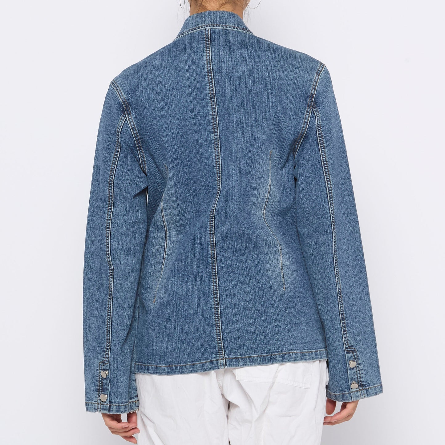 Denim Blazer Jacket - UK 10