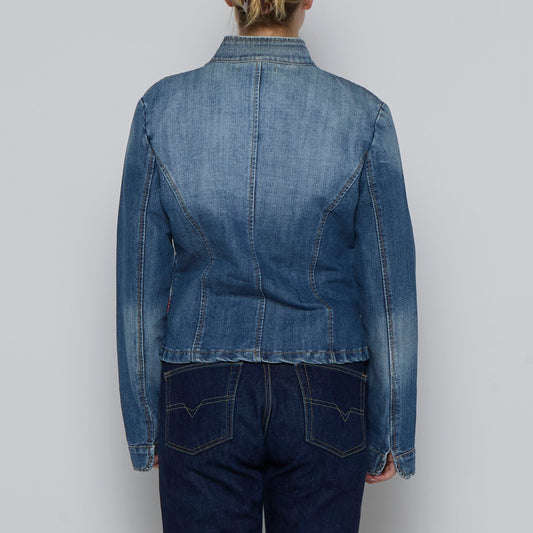 Deep Collection Denim Jacket - UK 12