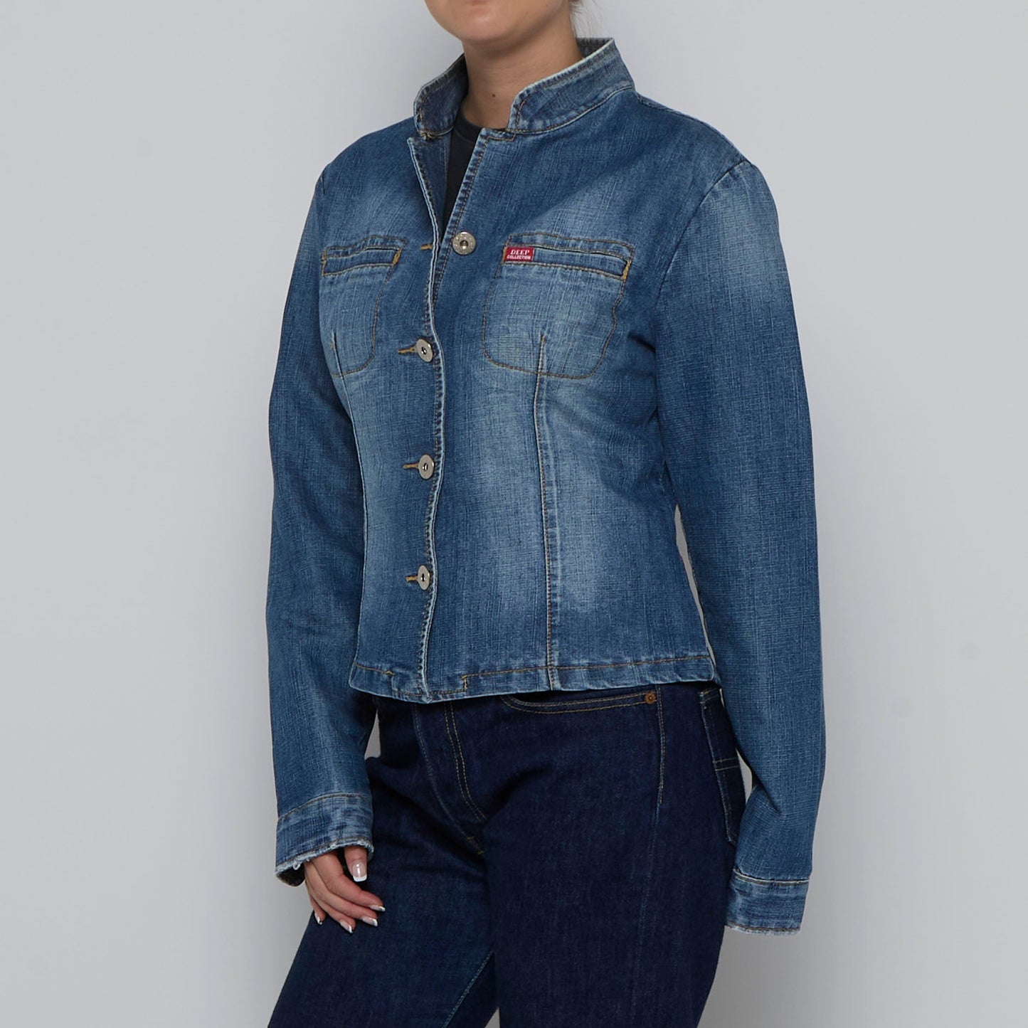 Deep Collection Denim Jacket - UK 12