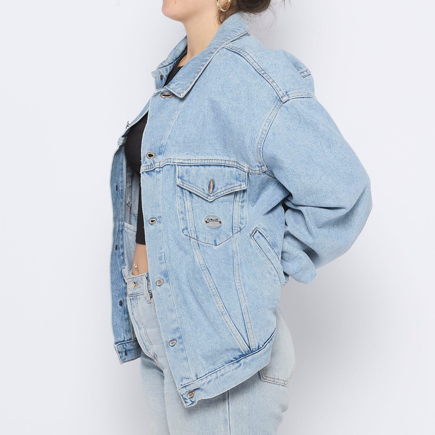 Schott Denim Jacket - UK 14