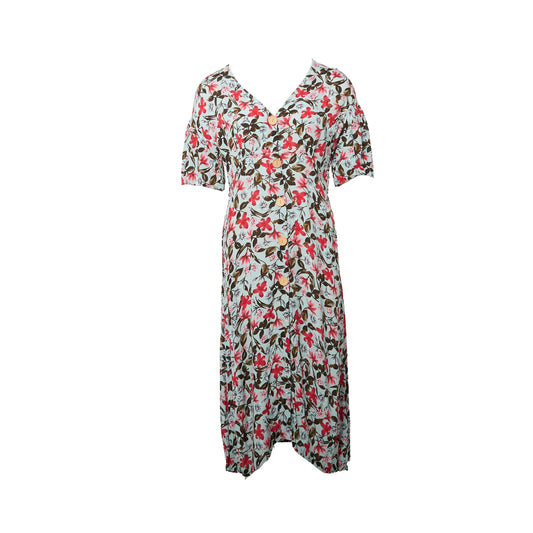 Zara Floral Maxi Dress - UK 06
