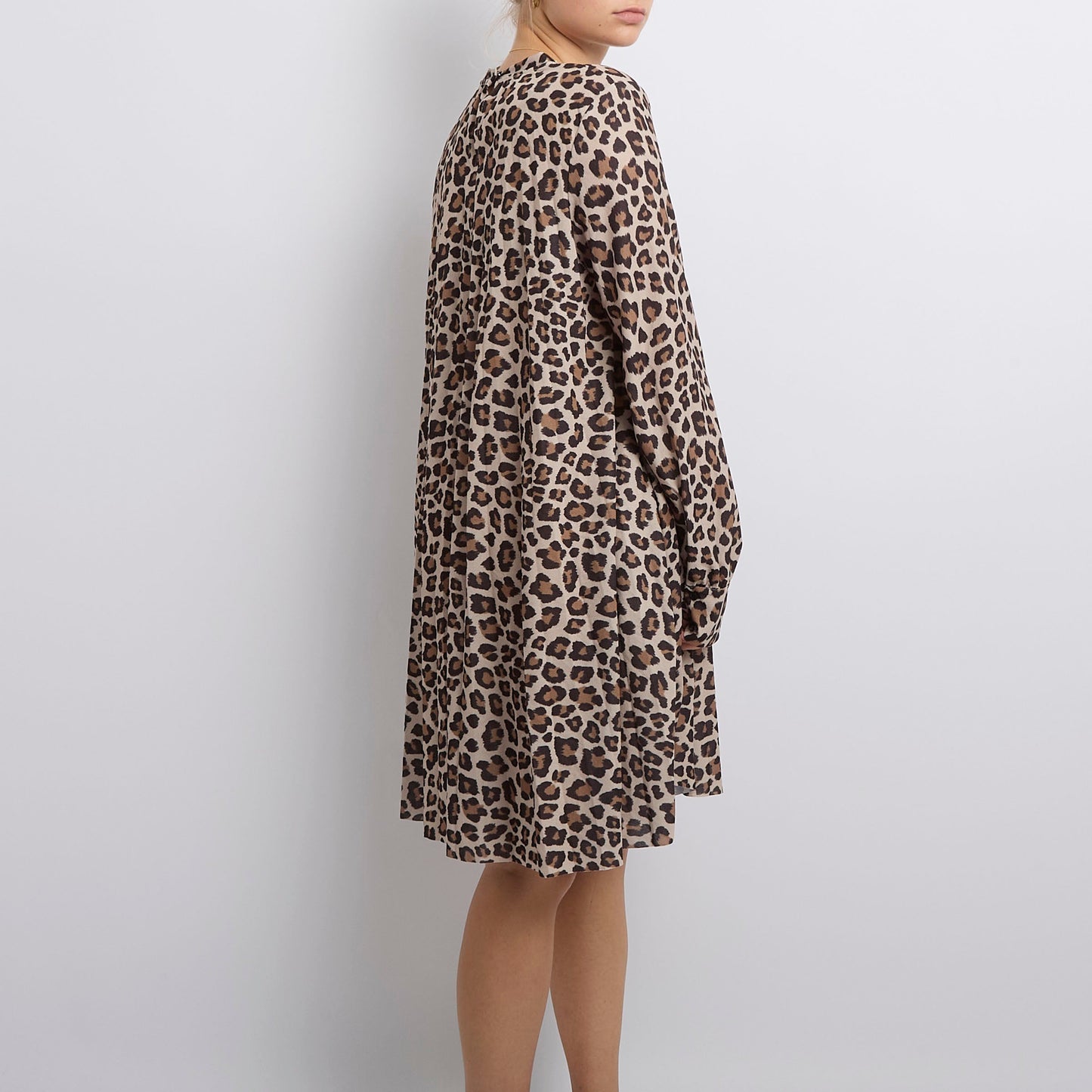 Leopard Print Smock Dress- UK 12