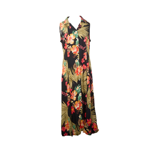Justin Thyme Floral Maxi Dress - UK 12