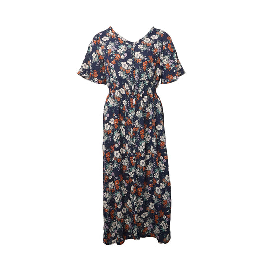 As Know As Floral Maxi Dress - UK 14