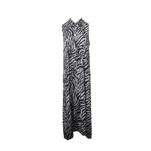 Impressions Zebra Maxi Dress - UK 14