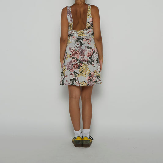 Floral Midi Dress - UK 08