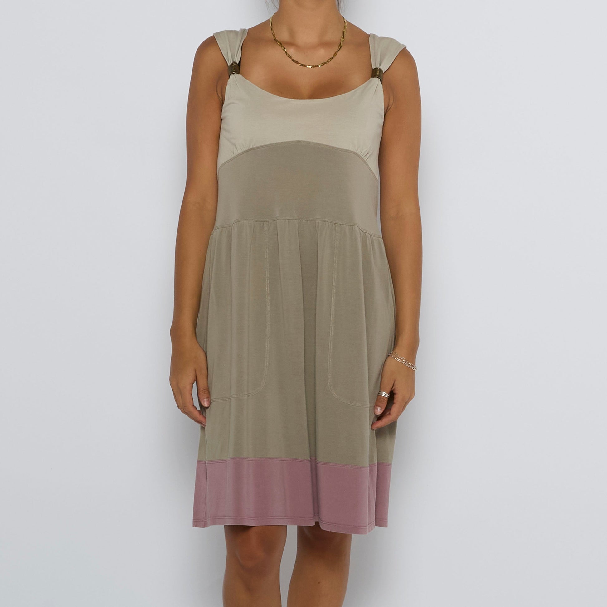 Sleeveless Midi Dress - UK 8