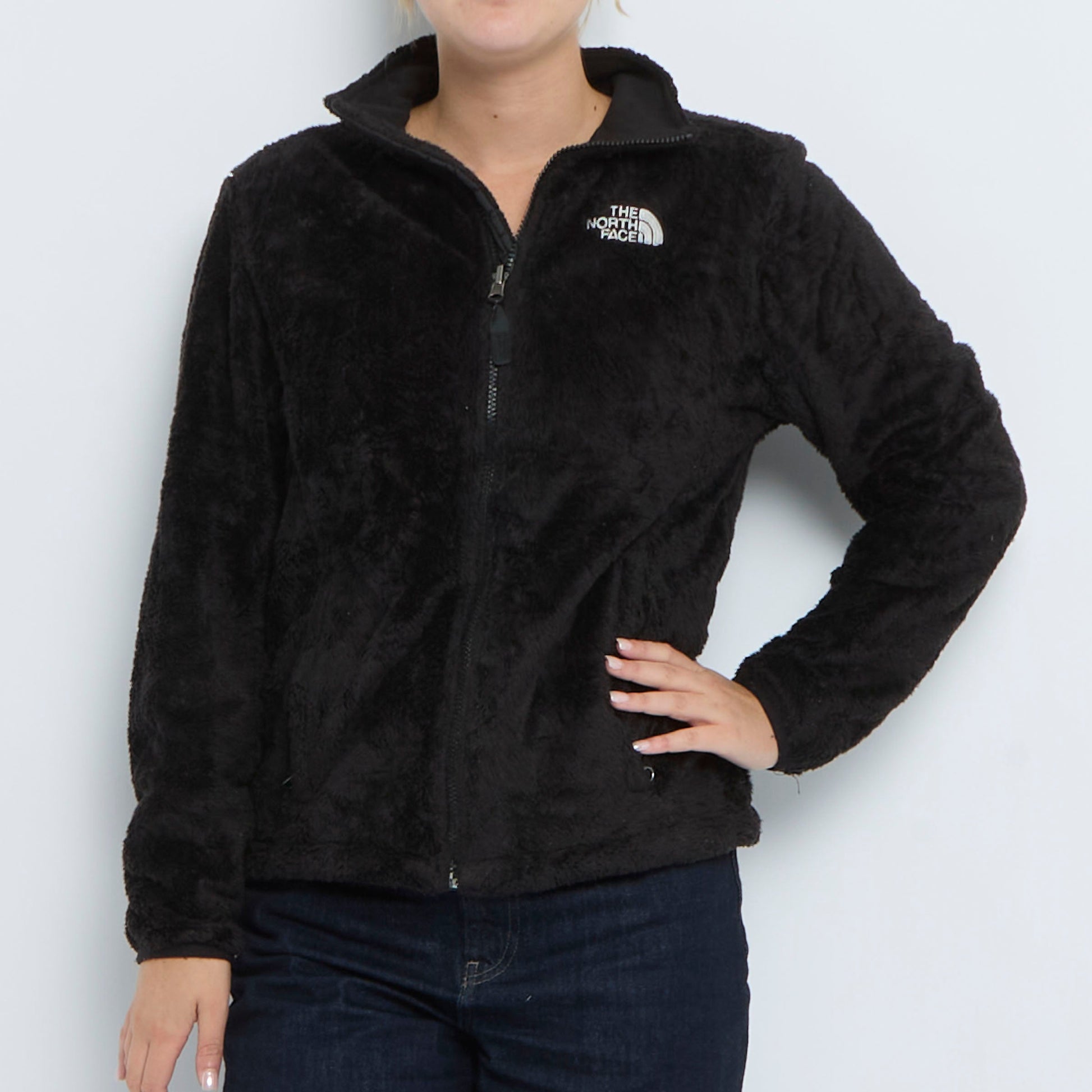 North Face Full Zip Fluffy Fleece - UK 10